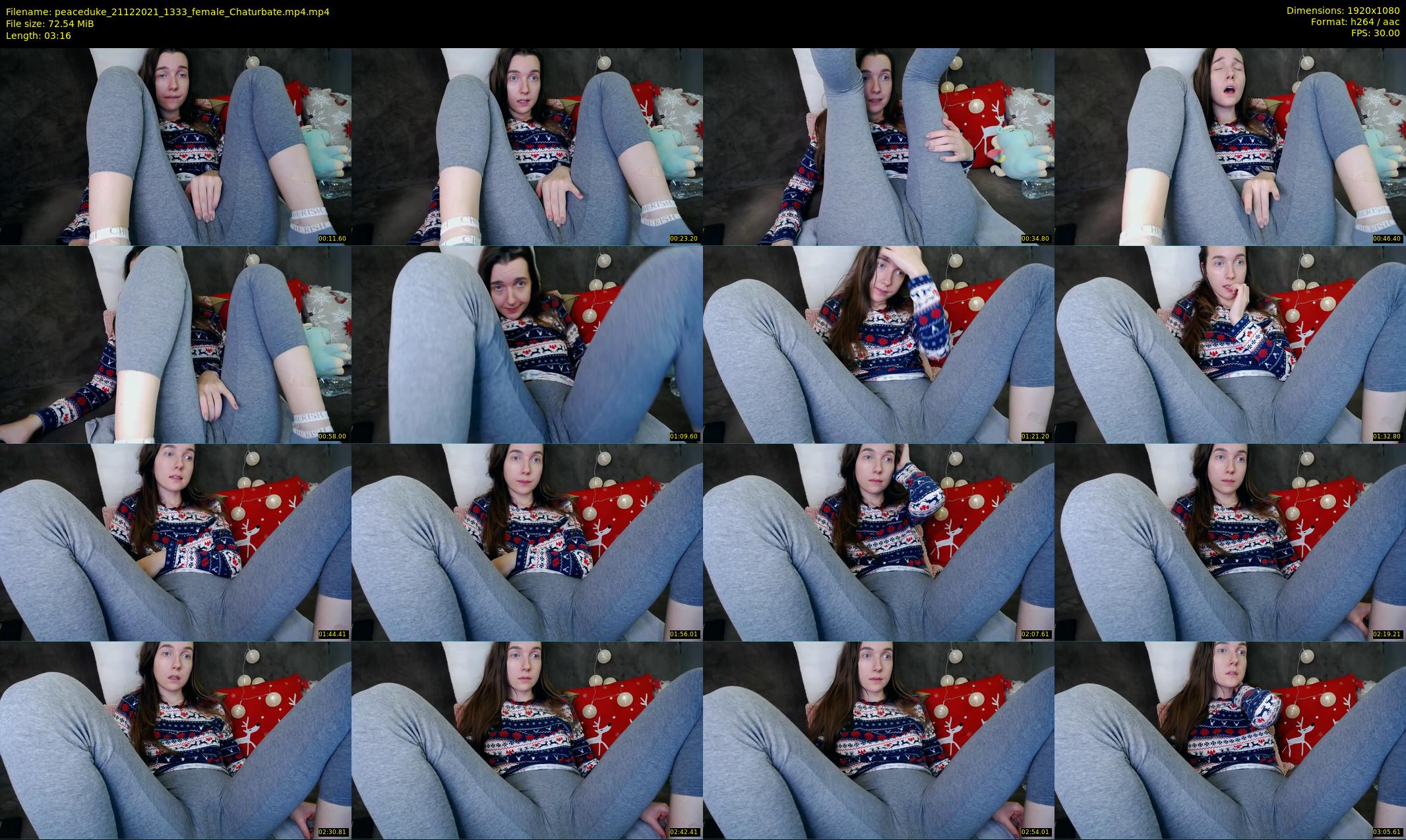 peaceduke — 4 minute Chaturbate female cam show recording, 1080p, Dec 21, 2021