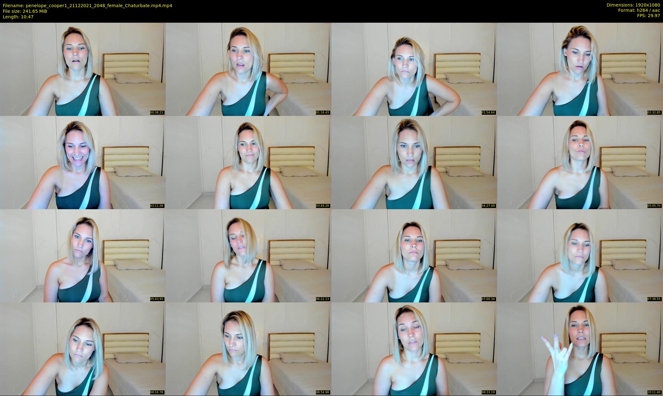 penelope_cooper1 — 11 minute Chaturbate female cam show recording, 1080p, Dec 21, 2021