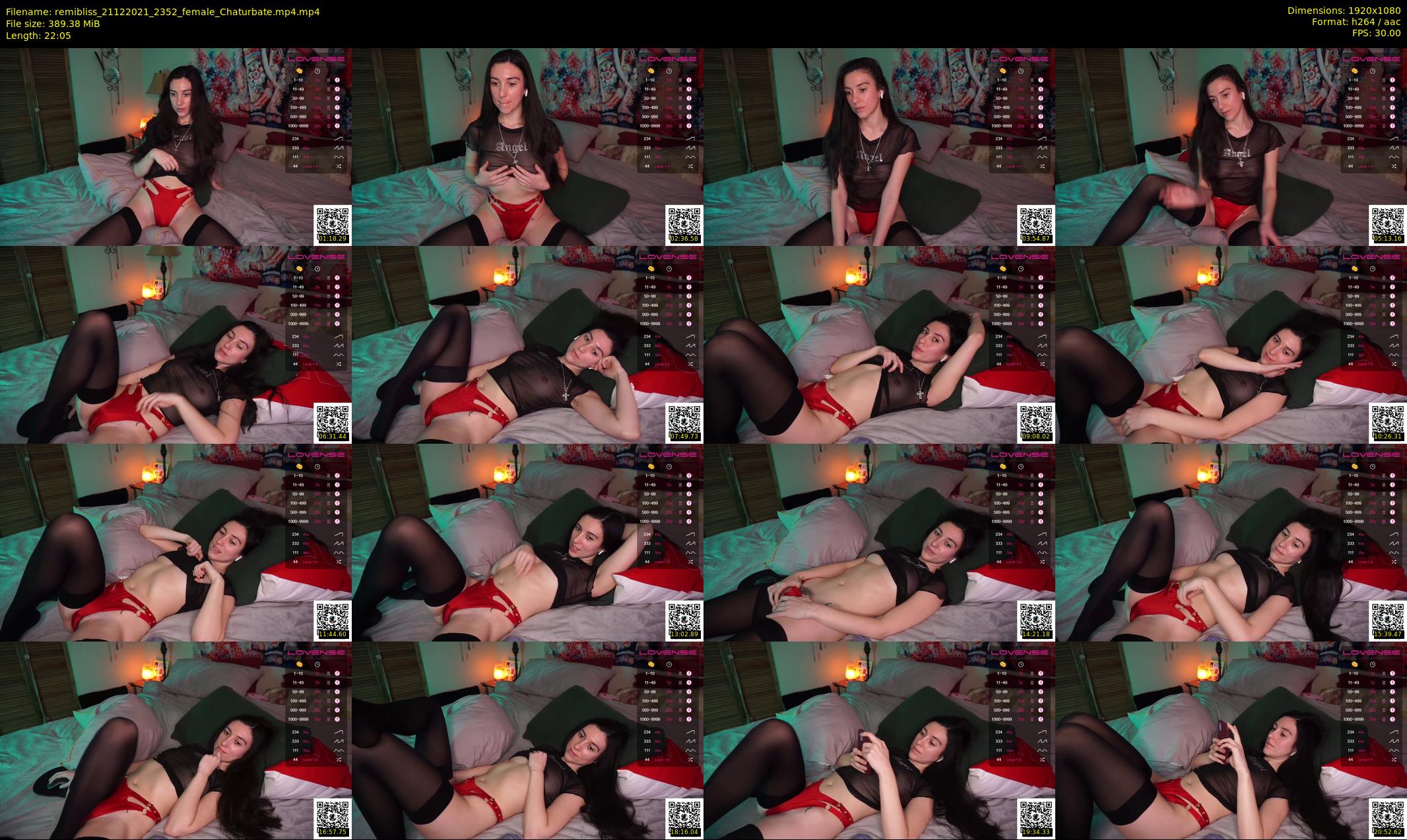 remibliss — 23 minute Chaturbate female cam show recording, 1080p, Dec 21, 2021