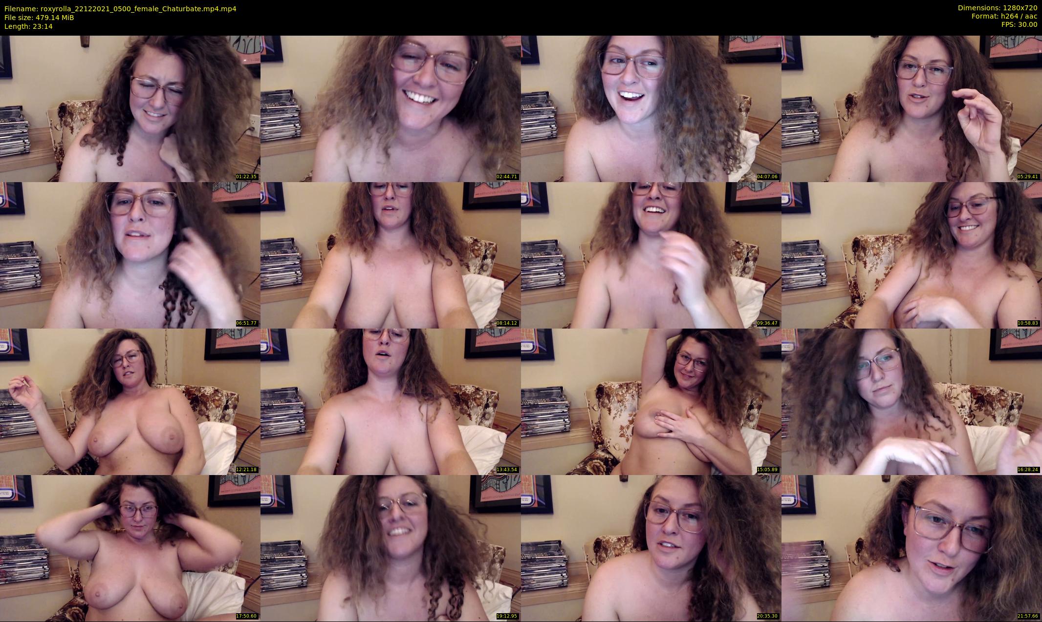 roxyrolla — 24 minute Chaturbate female cam show recording, 720p, Dec 22, 2021