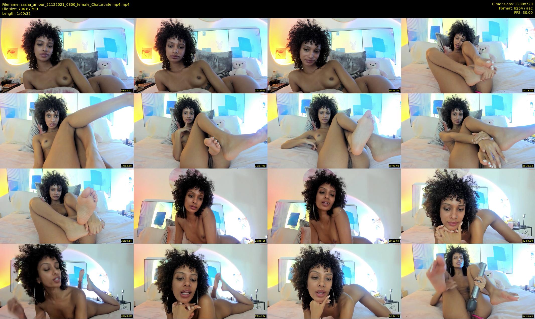 sasha_amour — 61 minute Chaturbate female cam show recording, 720p, Dec 21, 2021