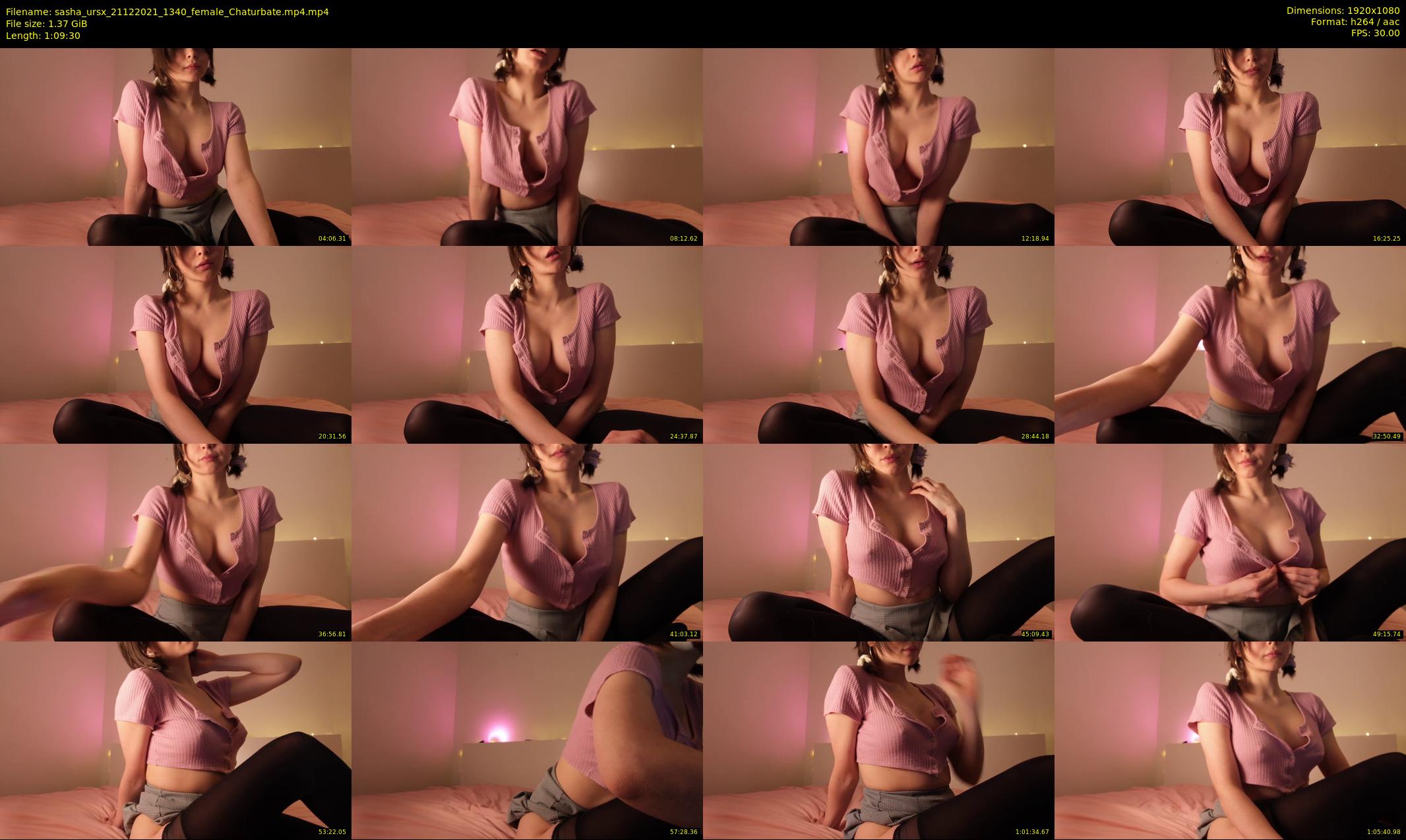 sasha_ursx — 70 minute Chaturbate female cam show recording, 1080p, Dec 21, 2021