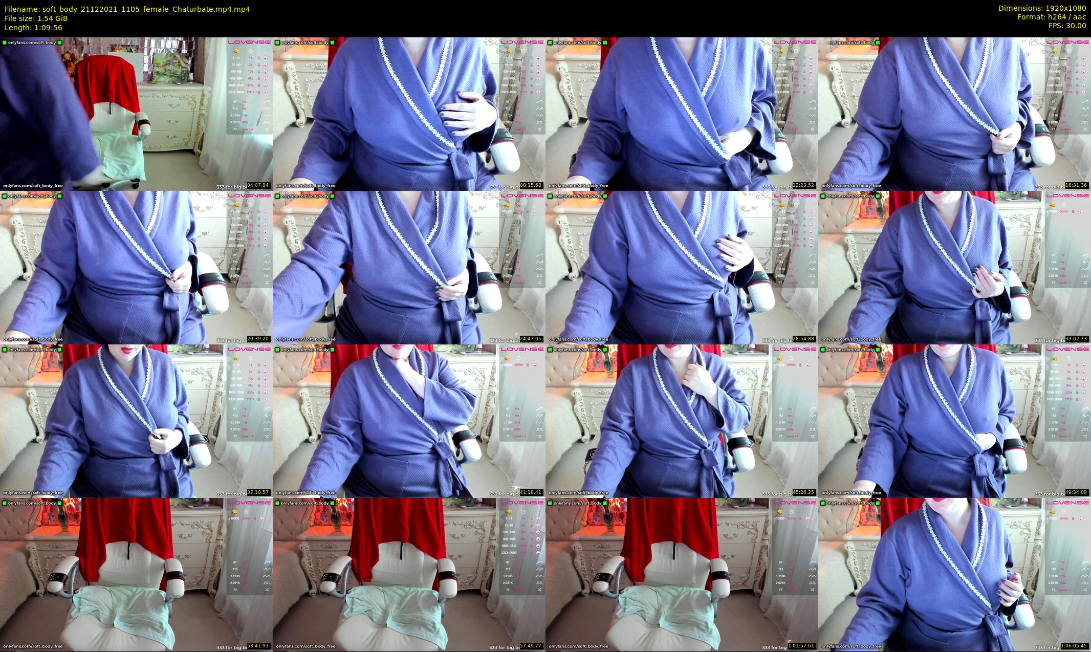 soft_body — 70 minute Chaturbate female cam show recording, 1080p, Dec 21, 2021
