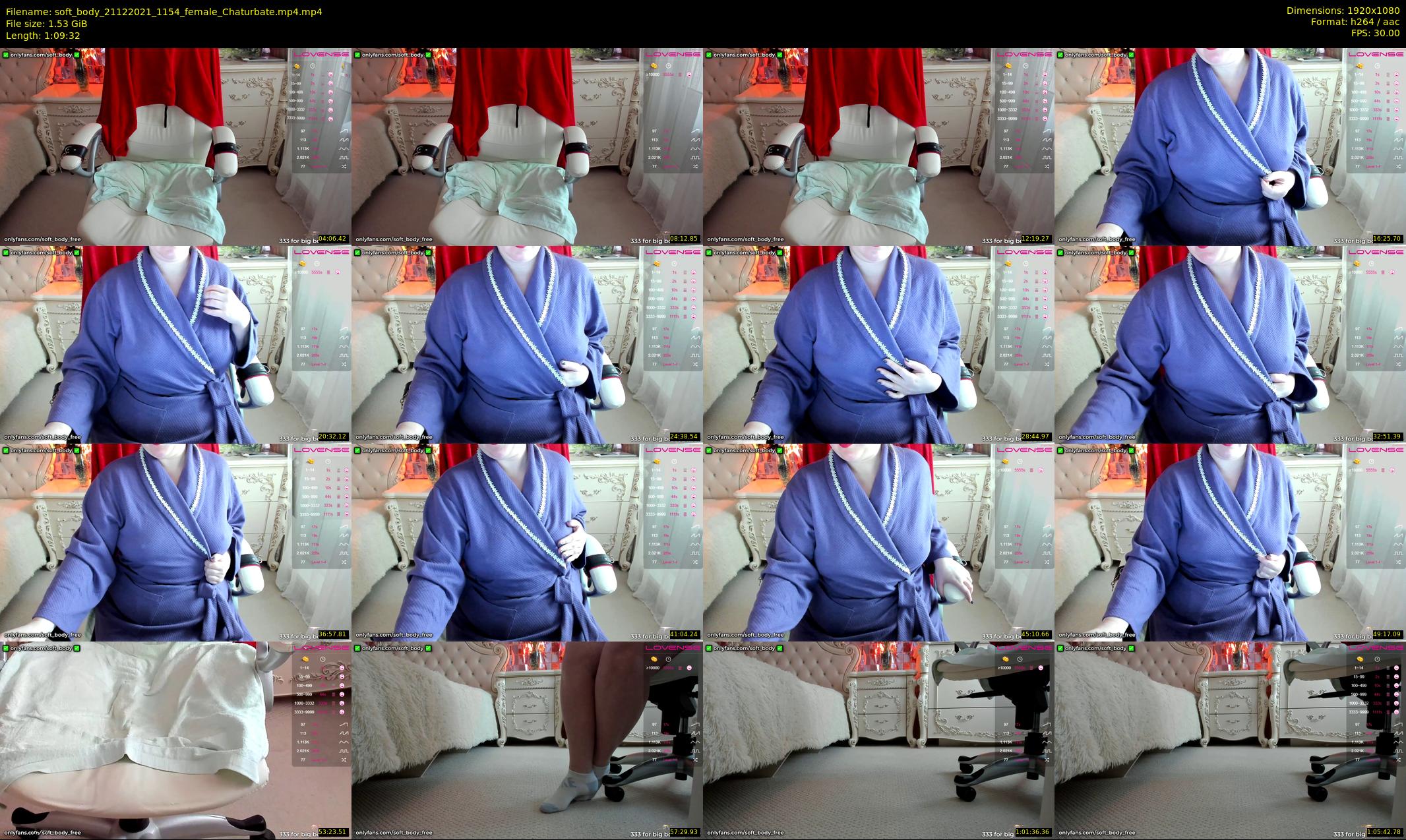 soft_body — 70 minute Chaturbate female cam show recording, 1080p, Dec 21, 2021