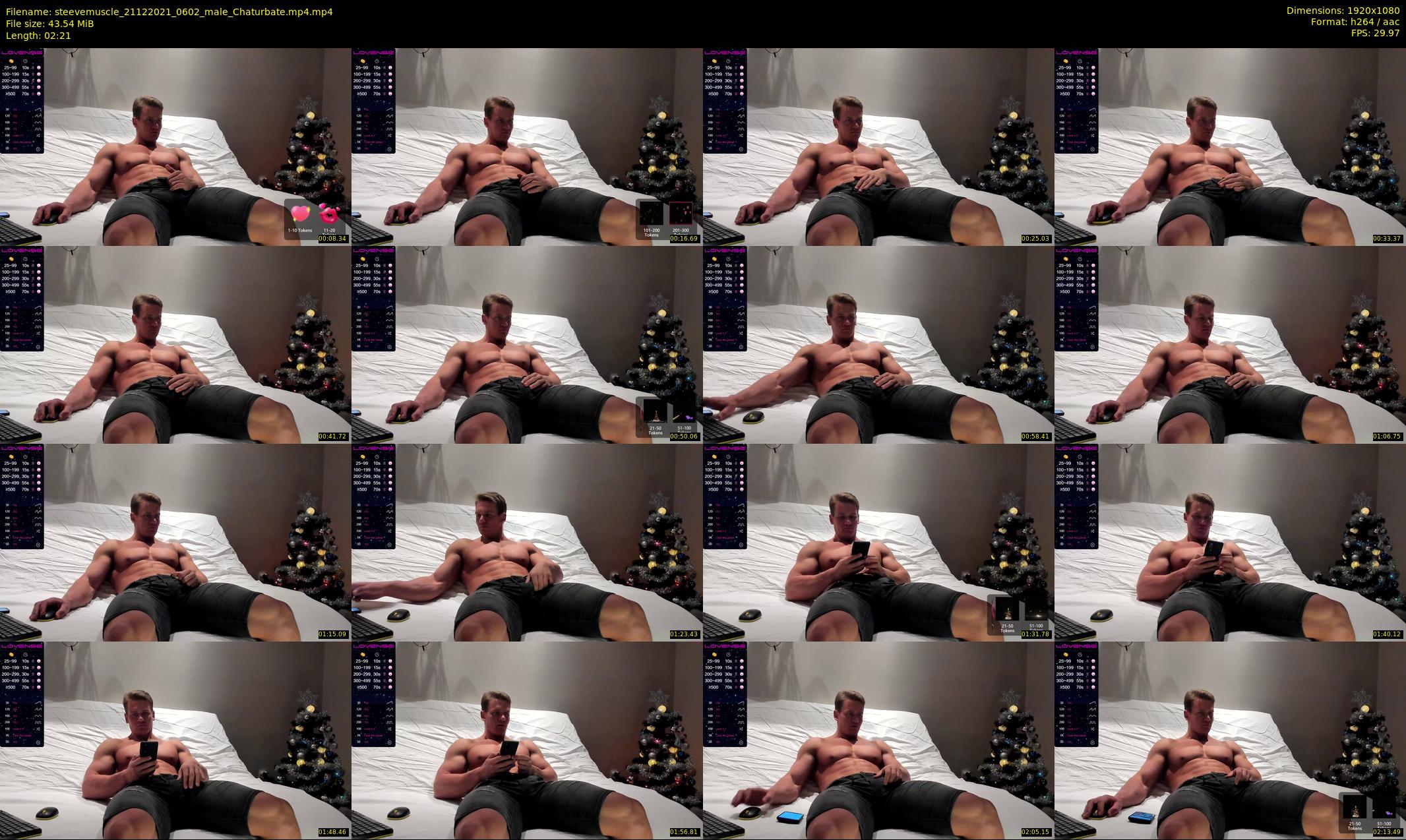 steevemuscle — 3 minute Chaturbate male cam show recording, 1080p, Dec 21, 2021