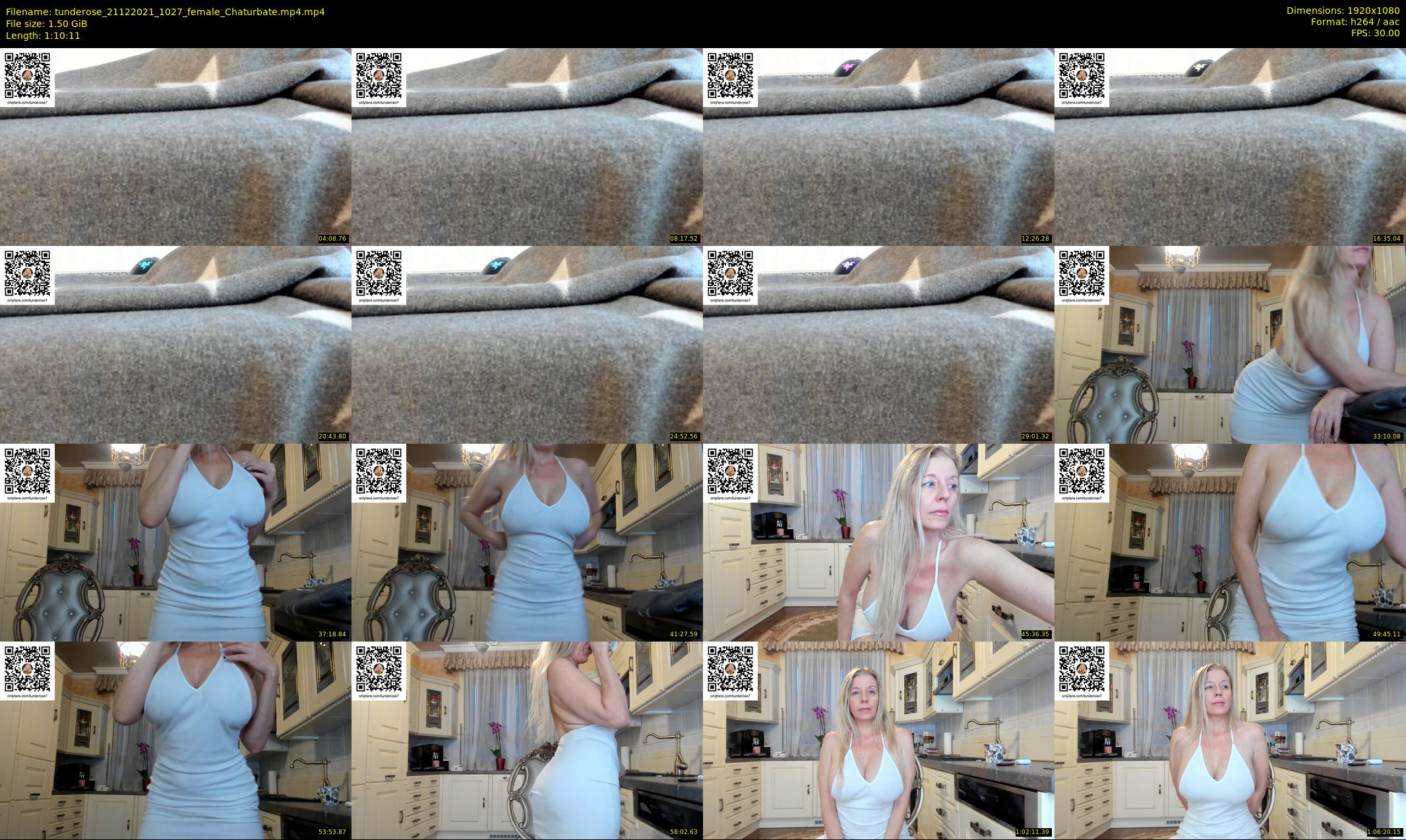 tunderose — 71 minute Chaturbate female cam show recording, 1080p, Dec 21, 2021