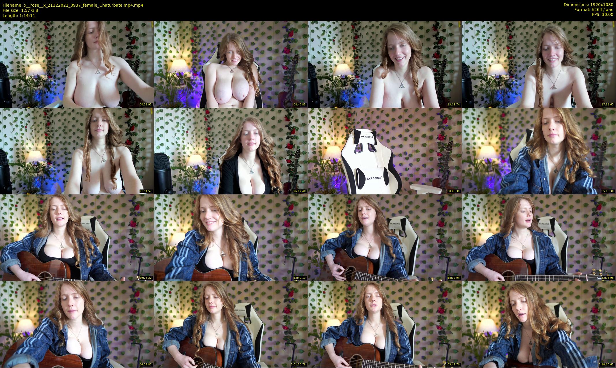 x__rose__x — 75 minute Chaturbate female cam show recording, 1080p, Dec 21, 2021