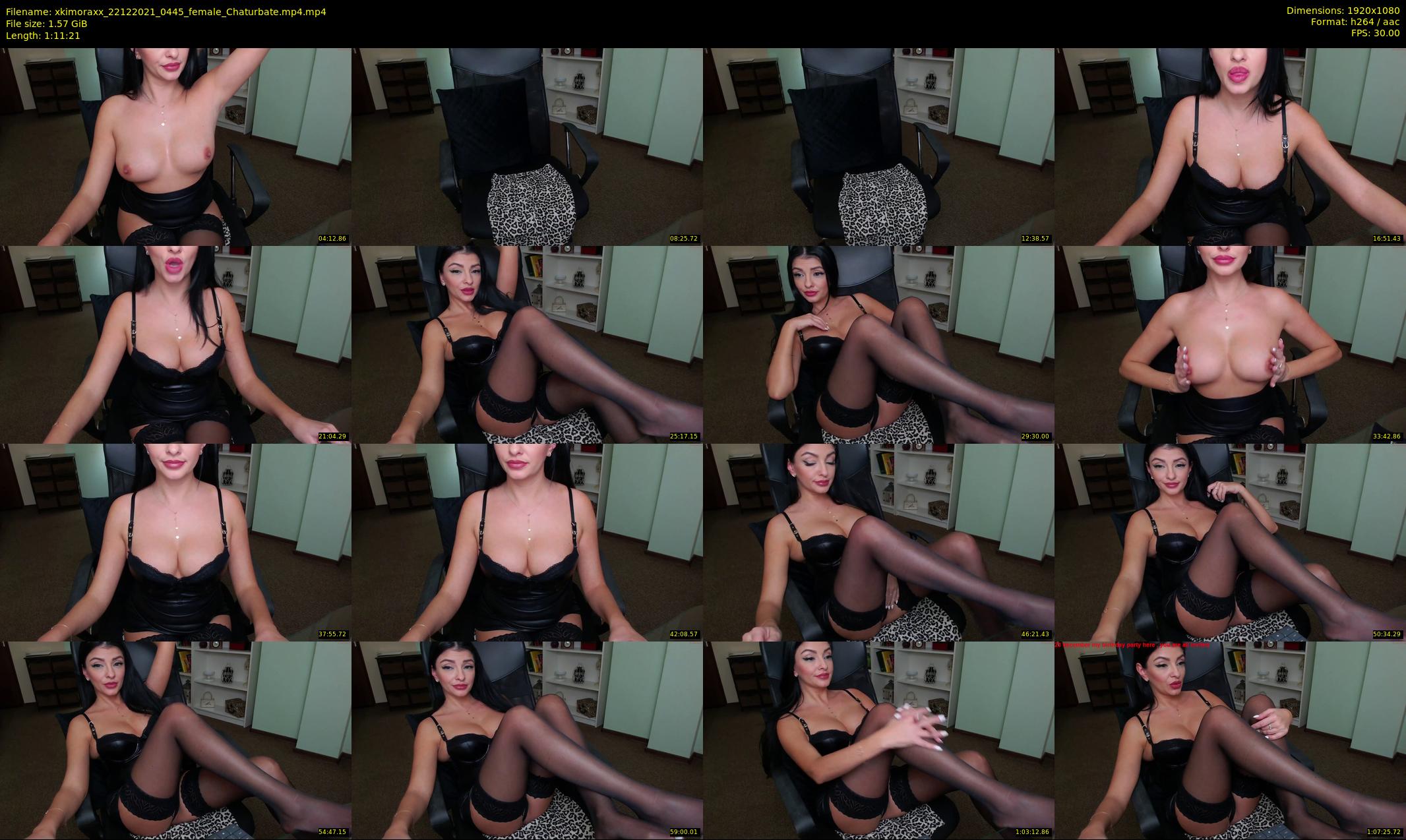 xkimoraxx — 72 minute Chaturbate female cam show recording, 1080p, Dec 22, 2021