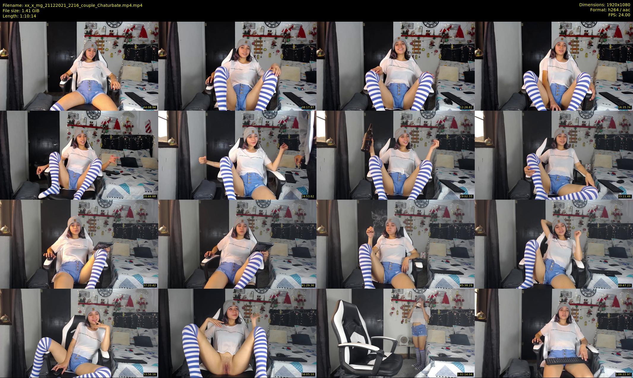 xx_x_mg — 71 minute Chaturbate couple cam show recording, 1080p, Dec 21, 2021