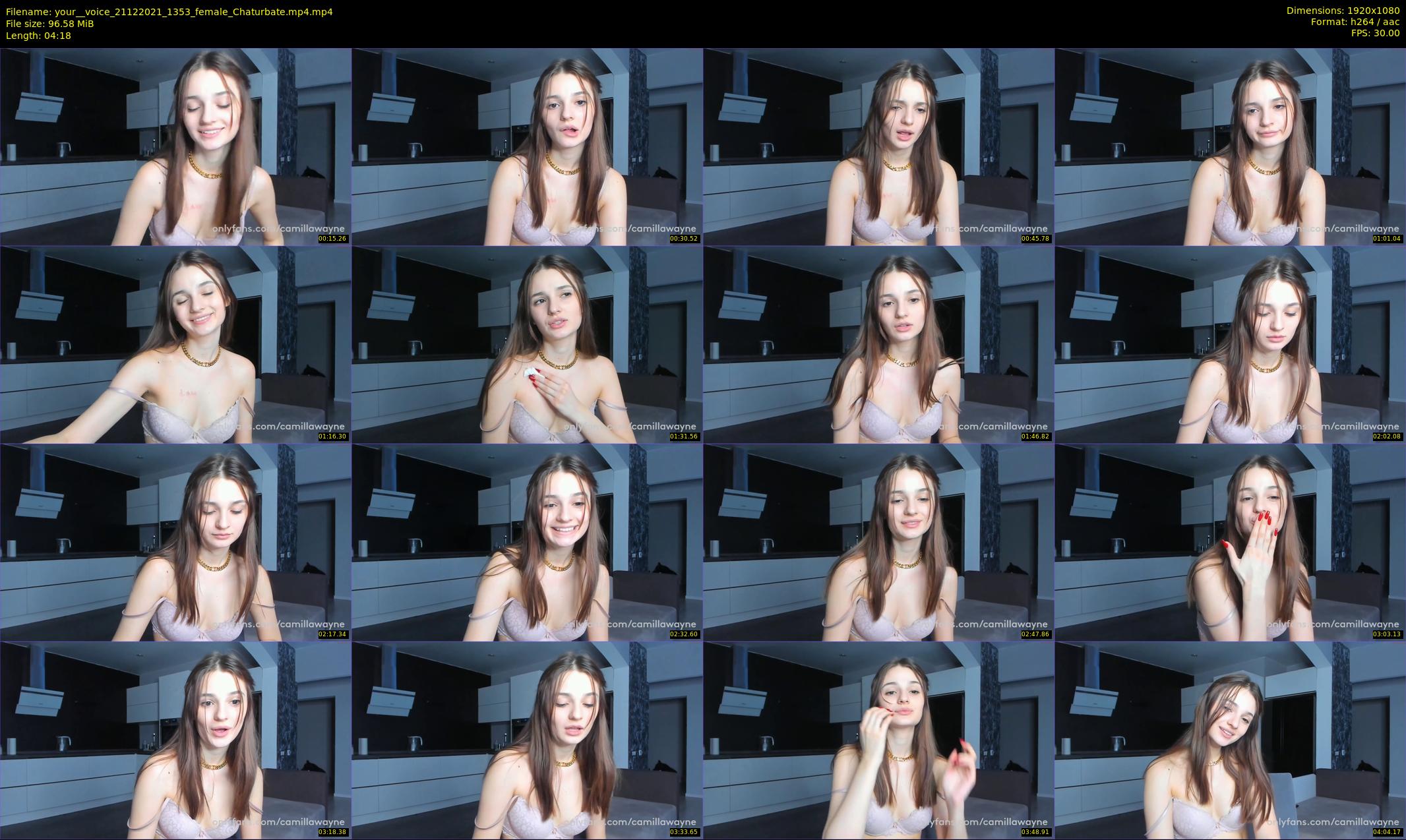 your__voice — 5 minute Chaturbate female cam show recording, 1080p, Dec 21, 2021