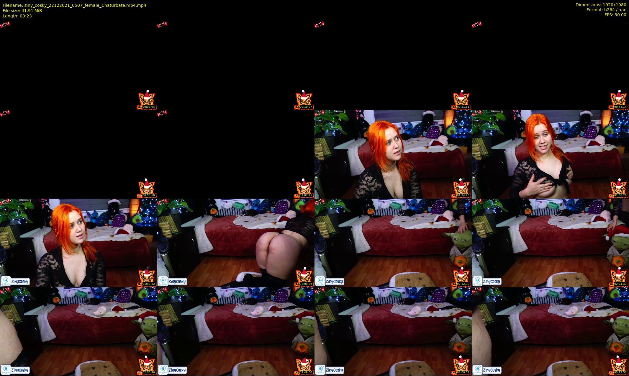 ziny_cosky — 4 minute Chaturbate female cam show recording, 1080p, Dec 22, 2021