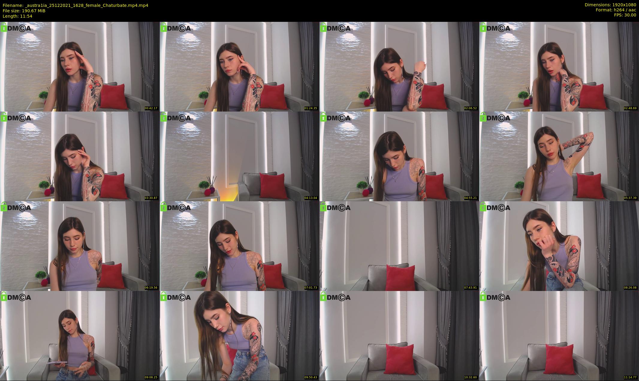 _austra1ia — 12 minute Chaturbate female cam show recording, 1080p, Dec 25, 2021