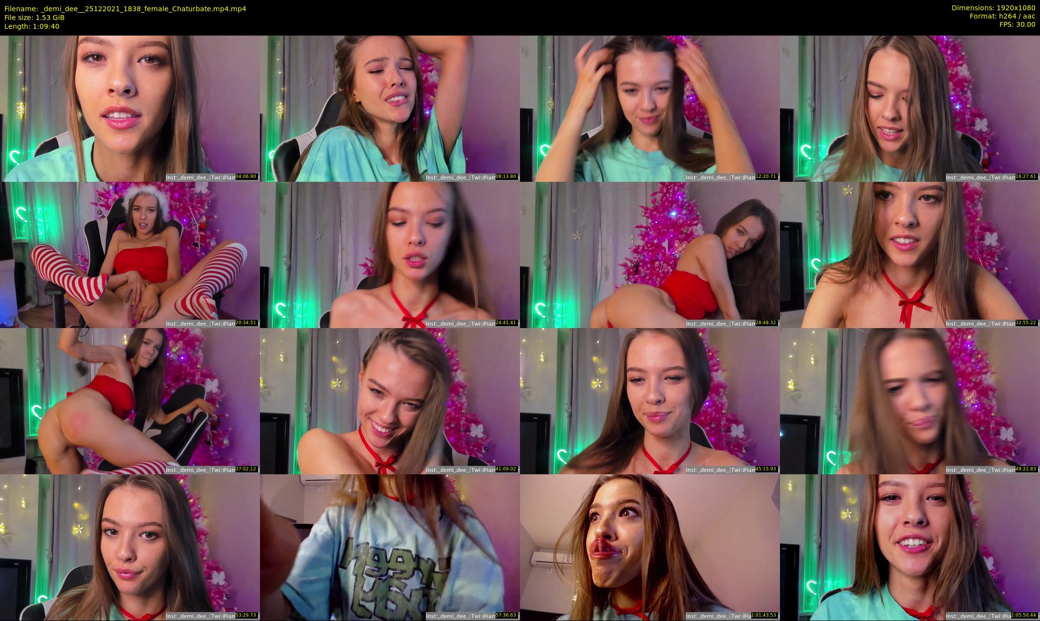 _demi_dee_ — 70 minute Chaturbate female cam show recording, 1080p, Dec 25, 2021