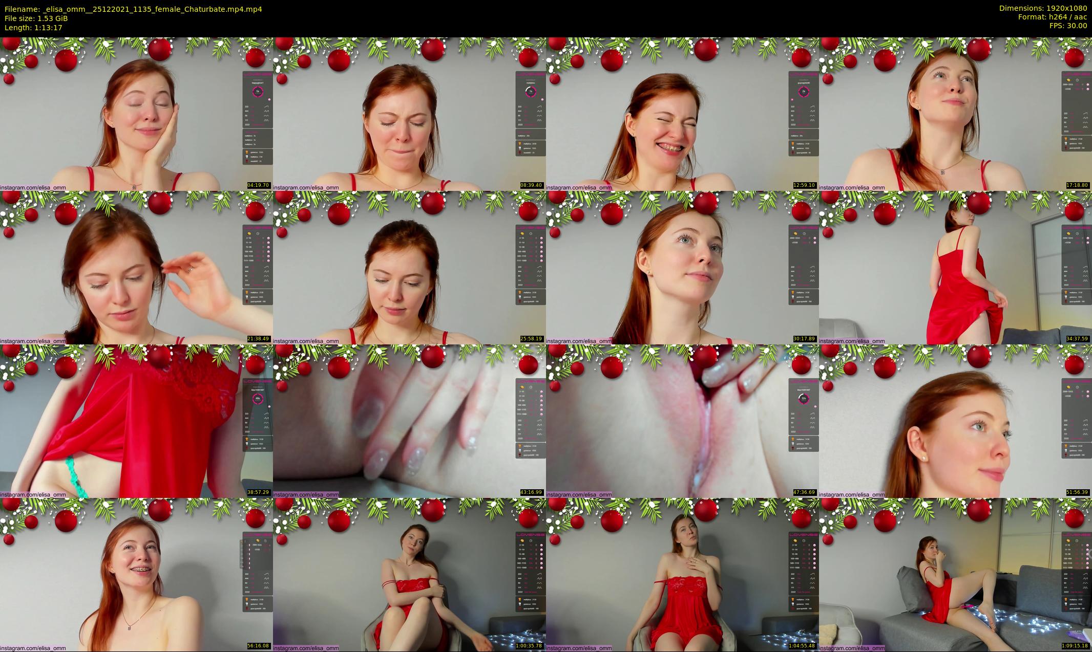 _elisa_omm_ — 74 minute Chaturbate female cam show recording, 1080p, Dec 25, 2021