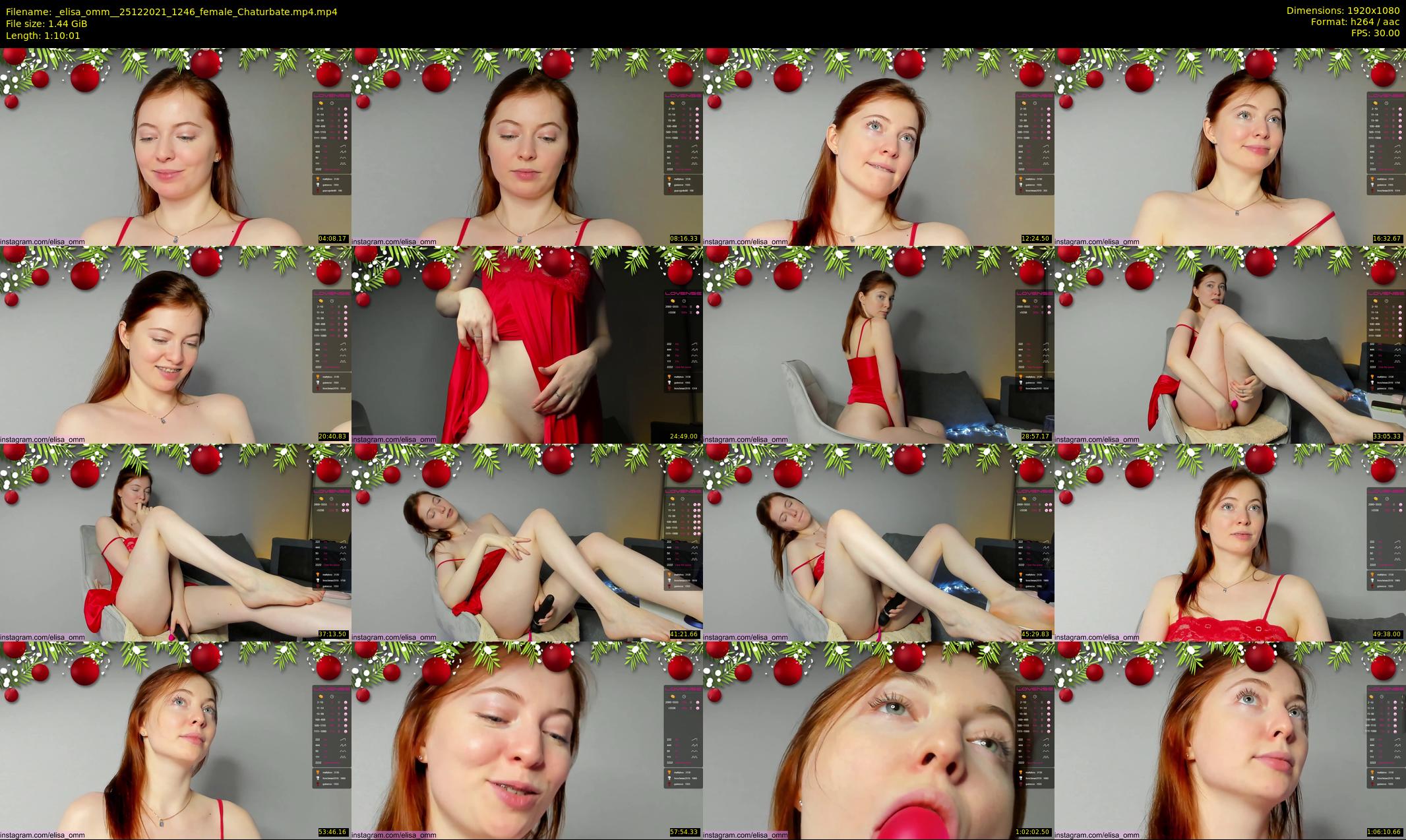 _elisa_omm_ — 71 minute Chaturbate female cam show recording, 1080p, Dec 25, 2021
