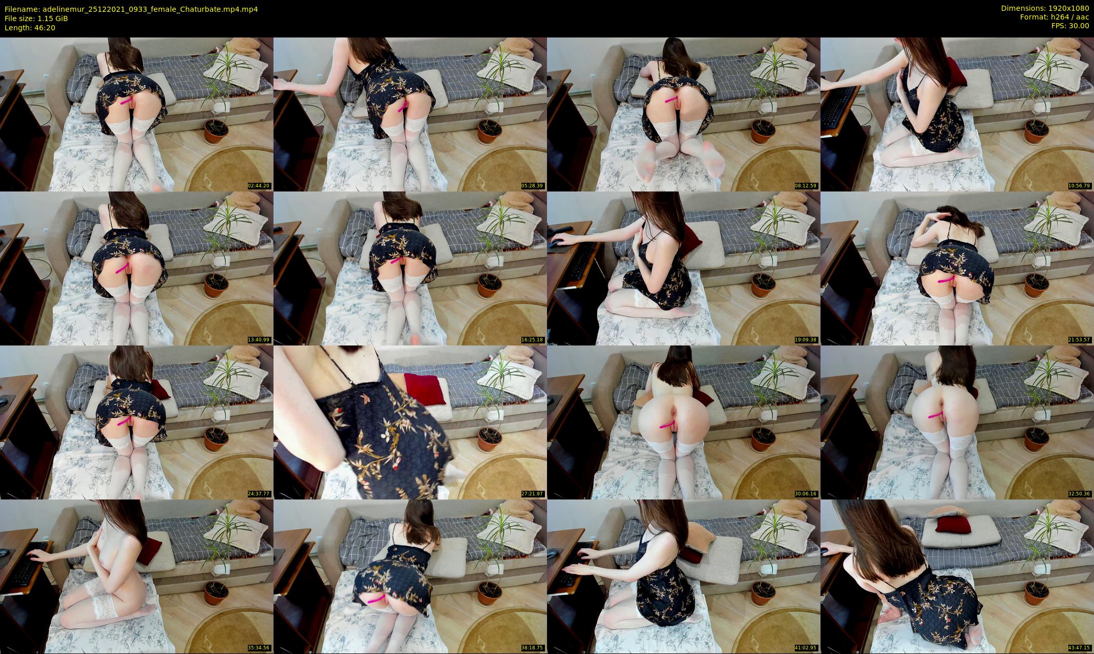 adelinemur — 47 minute Chaturbate female cam show recording, 1080p, Dec 25, 2021