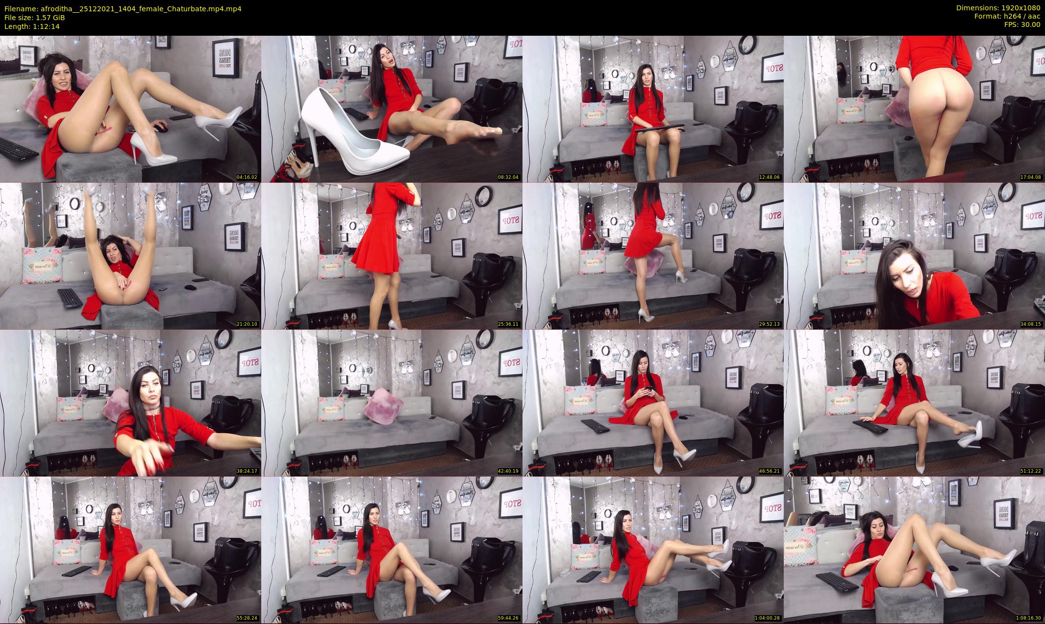 afroditha_ — 73 minute Chaturbate female cam show recording, 1080p, Dec 25, 2021