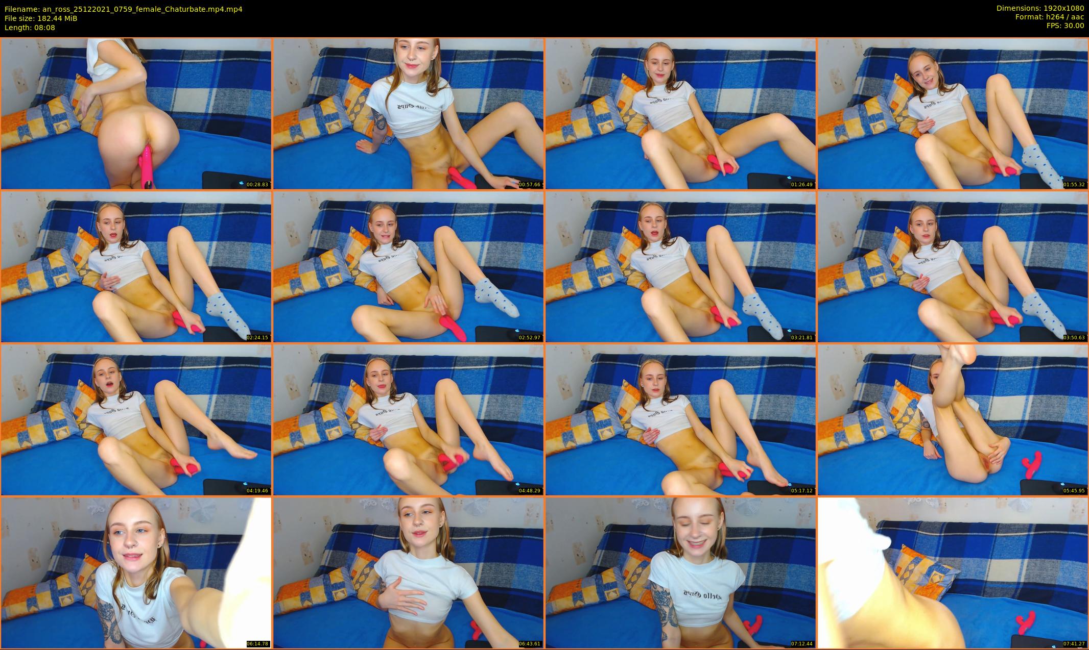 an_ross — 9 minute Chaturbate female cam show recording, 1080p, Dec 25, 2021