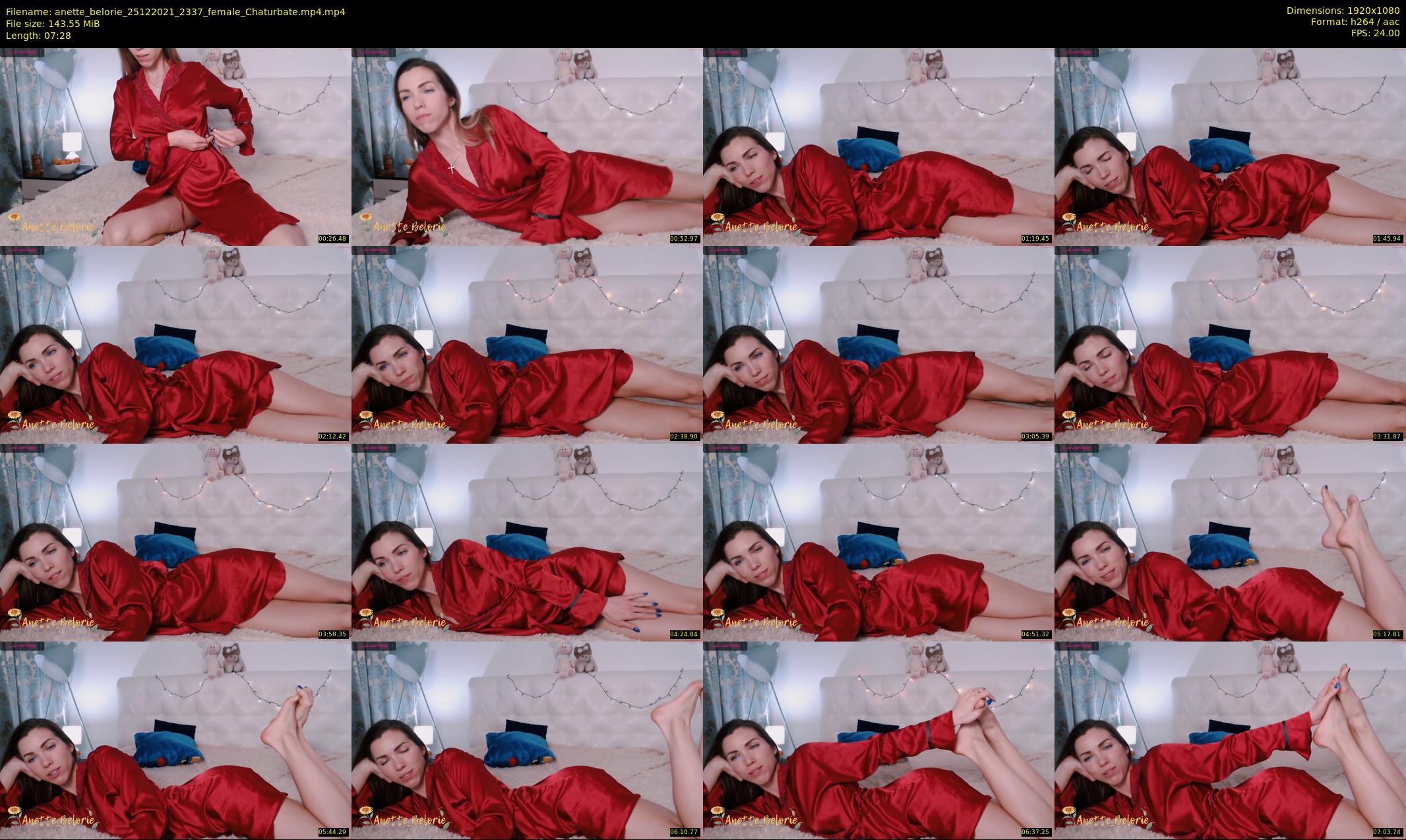 anette_belorie — 8 minute Chaturbate female cam show recording, 1080p, Dec 25, 2021