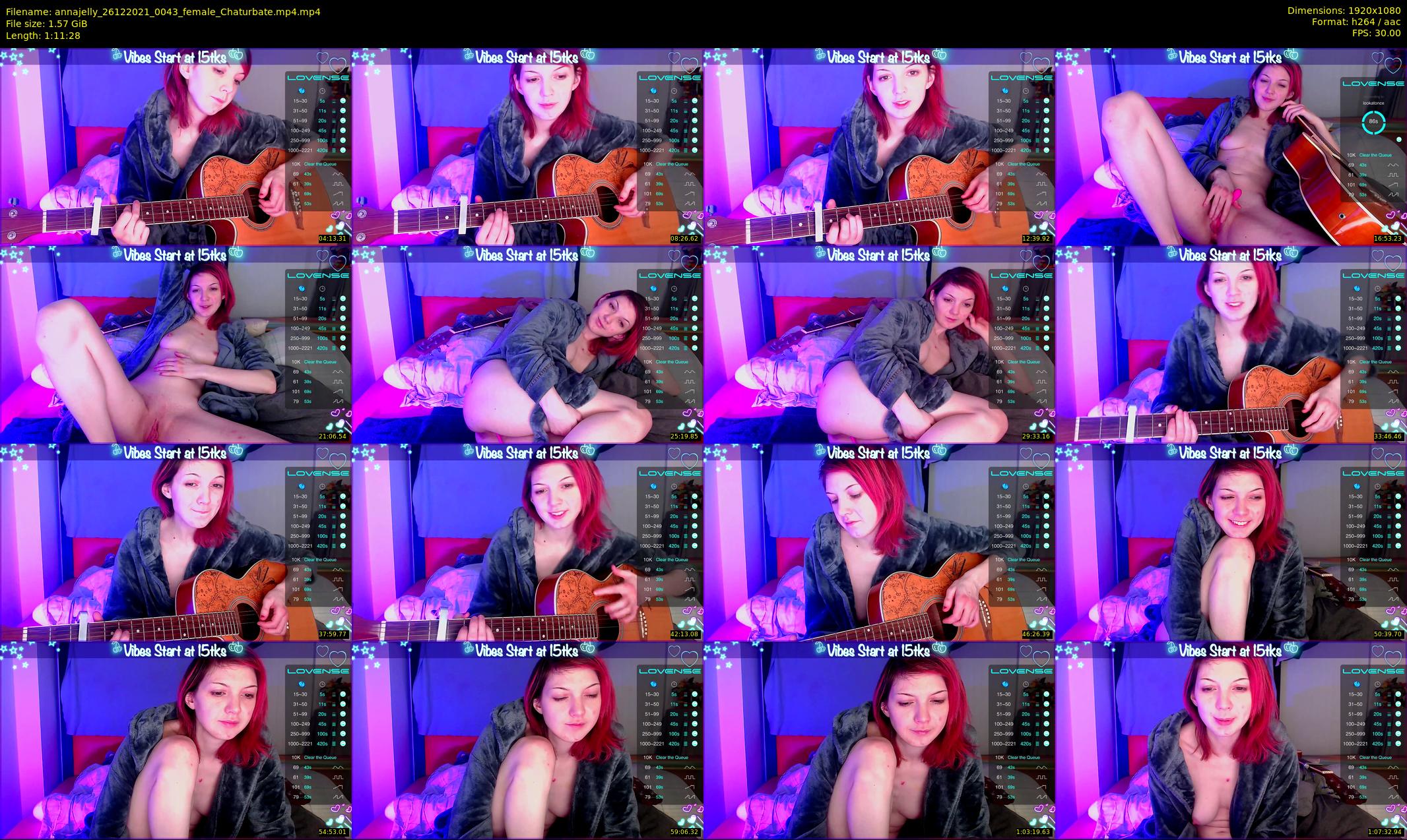 annajelly — 72 minute Chaturbate couple cam show recording, 1080p, Dec 26, 2021