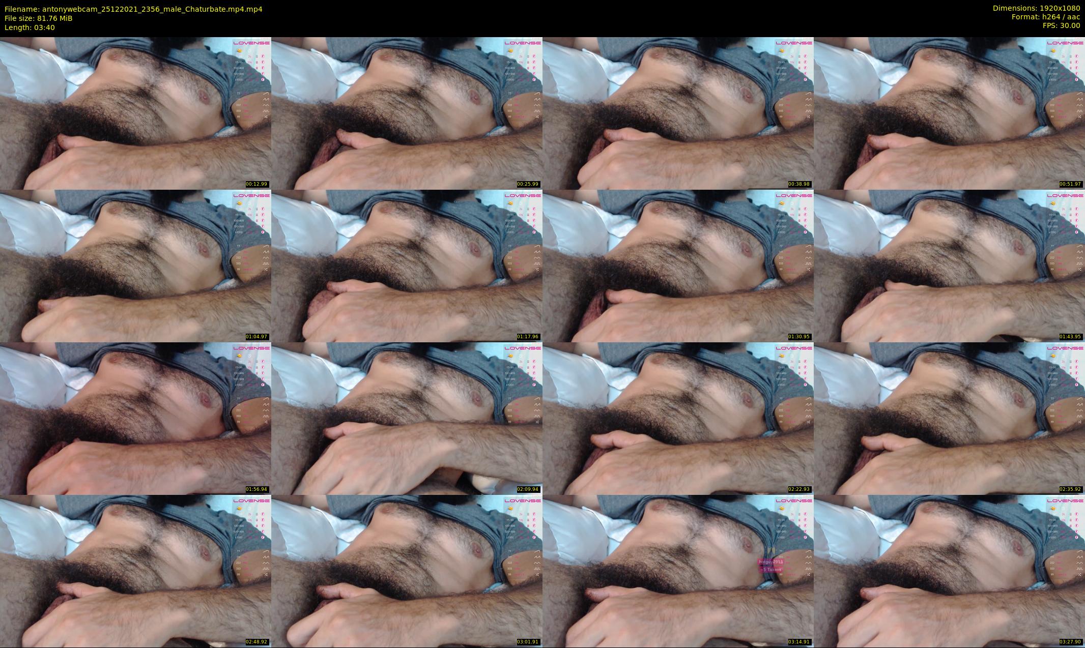 antonywebcam — 4 minute Chaturbate male cam show recording, 1080p, Dec 25, 2021
