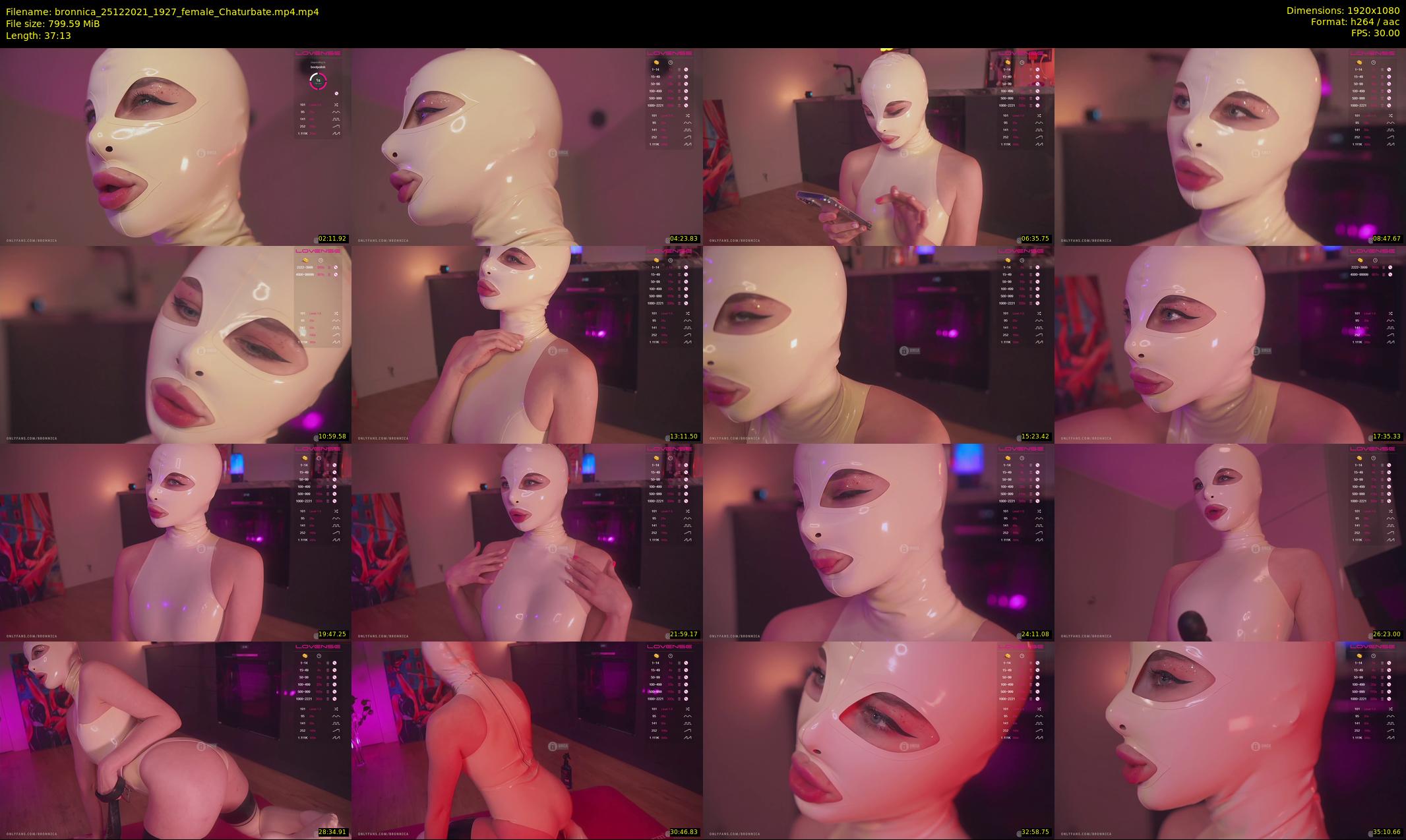 bronnica — 38 minute Chaturbate female cam show recording, 1080p, Dec 25, 2021