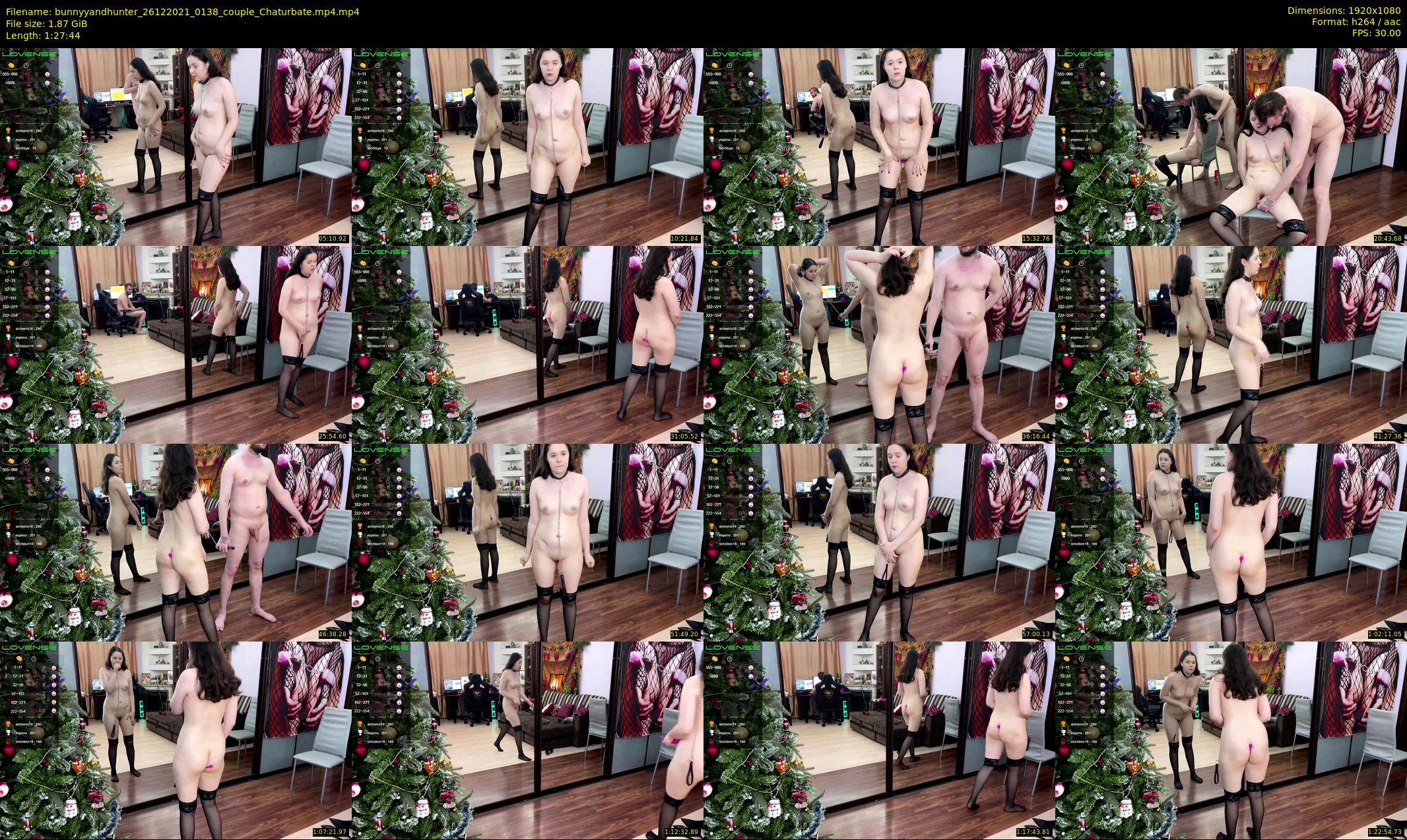 bunnyyandhunter — 88 minute Chaturbate couple cam show recording, 1080p, Dec 26, 2021