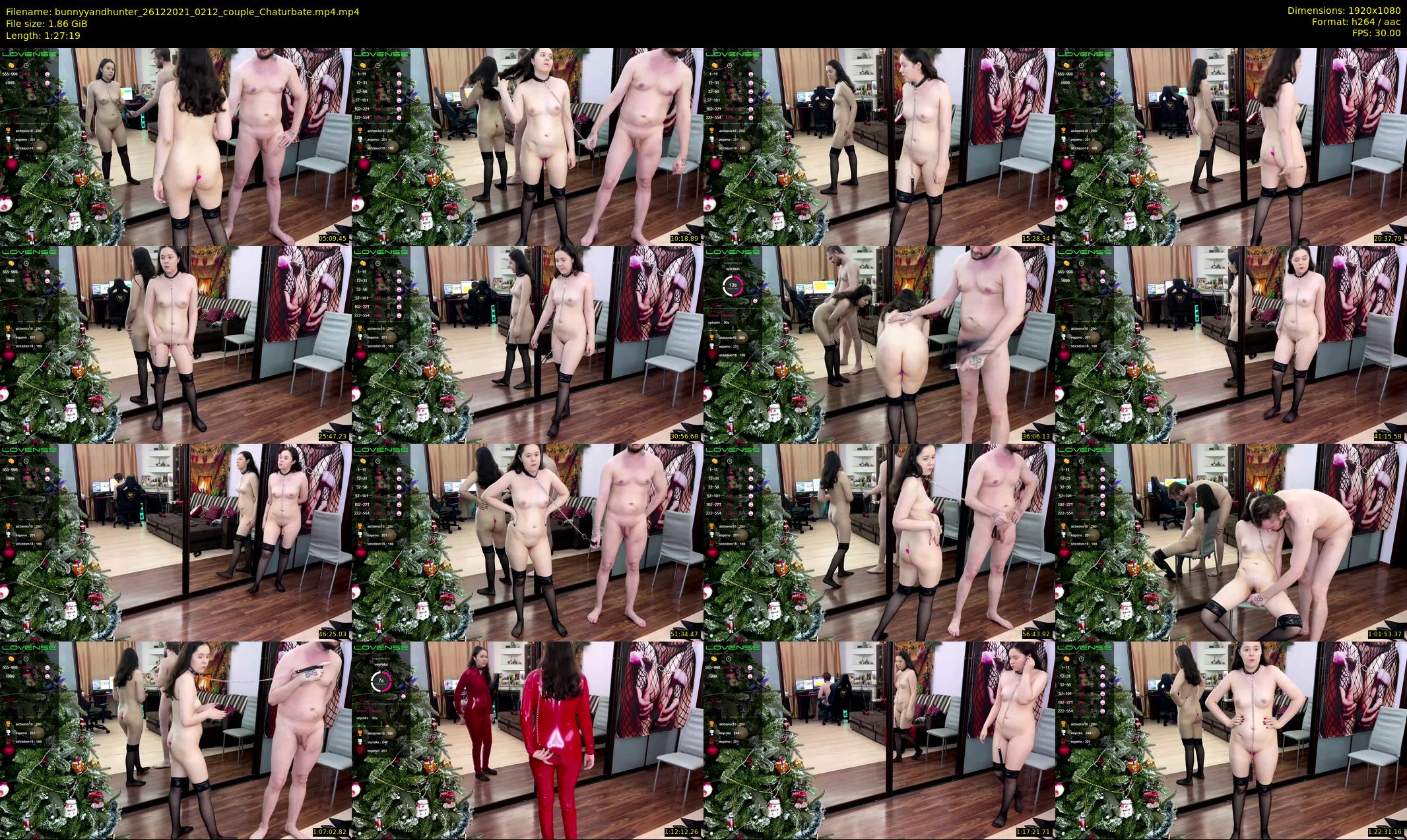 bunnyyandhunter — 88 minute Chaturbate couple cam show recording, 1080p, Dec 26, 2021