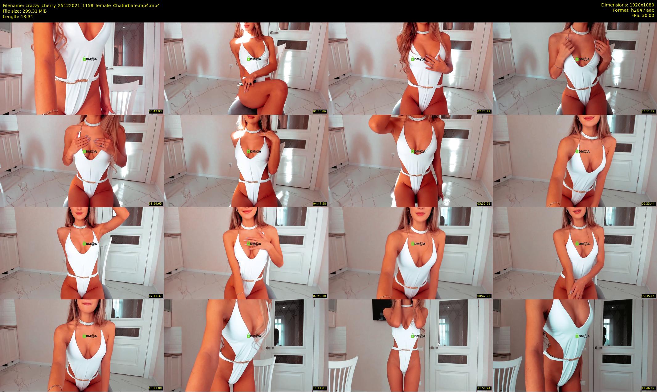 crazzy_cherry — 14 minute Chaturbate female cam show recording, 1080p, Dec 25, 2021