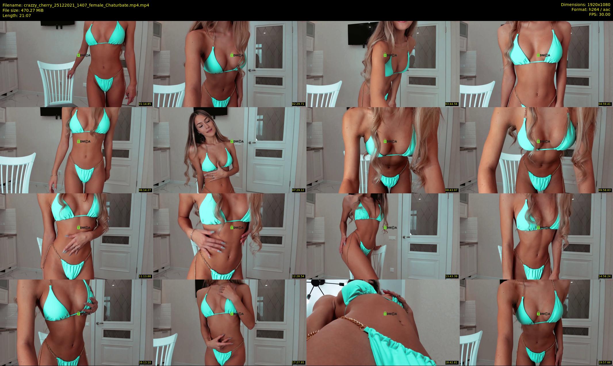 crazzy_cherry — 22 minute Chaturbate female cam show recording, 1080p, Dec 25, 2021