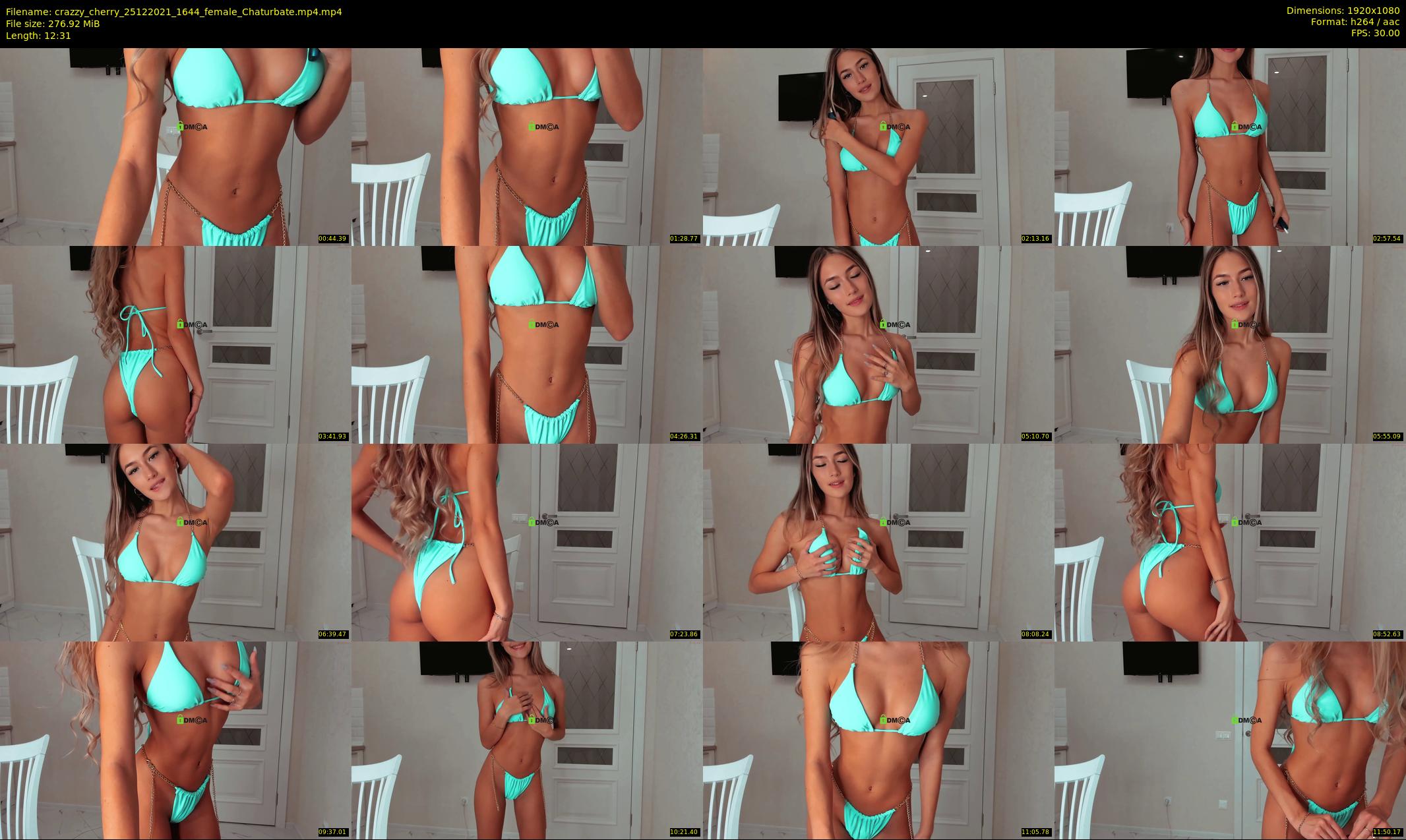 crazzy_cherry — 13 minute Chaturbate female cam show recording, 1080p, Dec 25, 2021