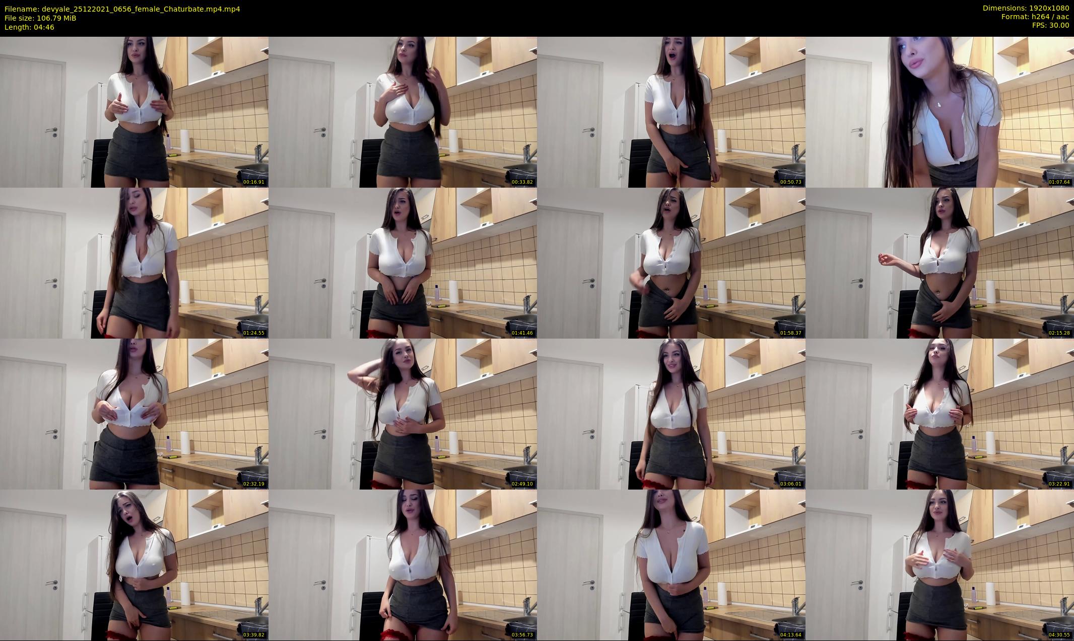 devyale — 5 minute Chaturbate female cam show recording, 1080p, Dec 25, 2021