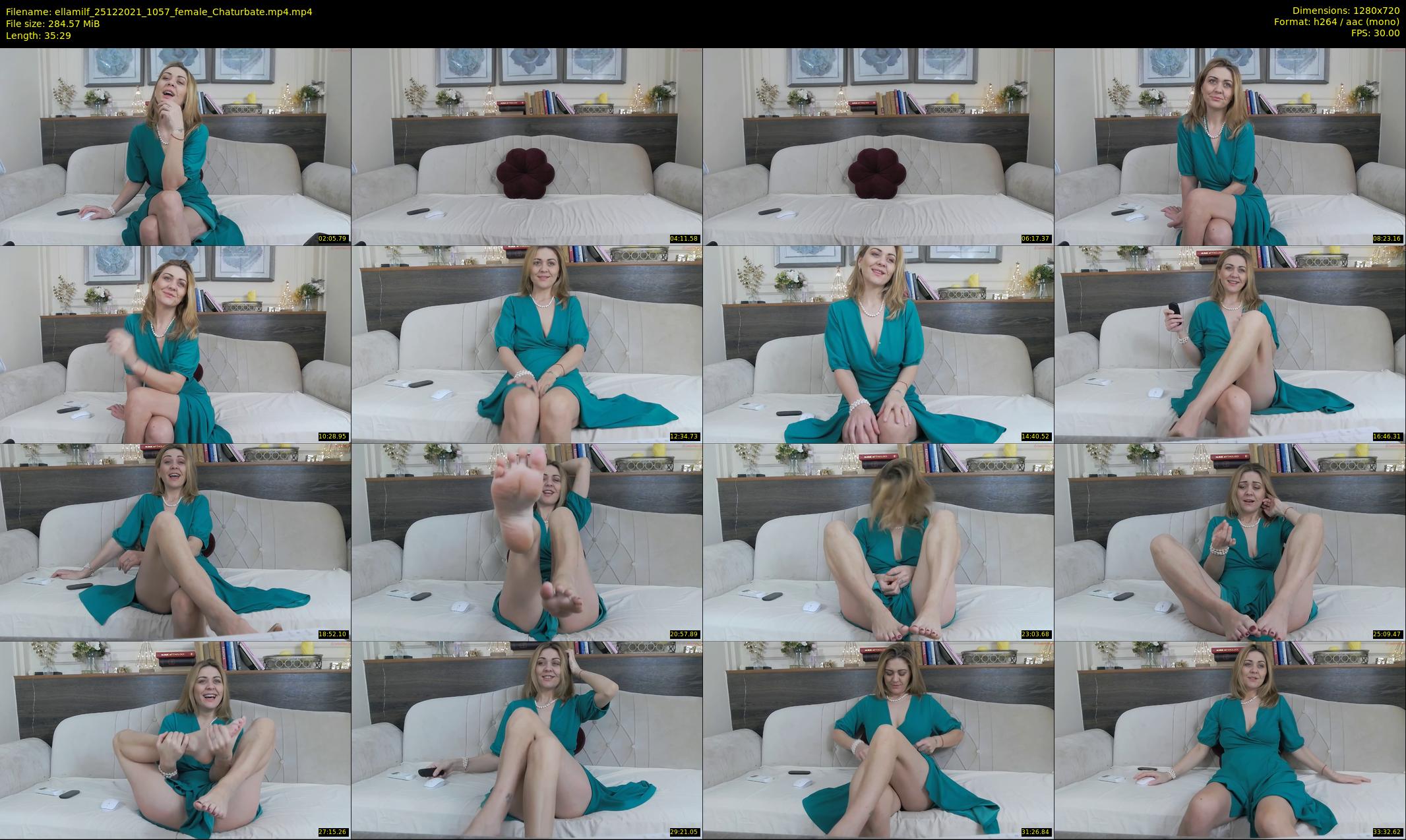 ellamilf — 36 minute Chaturbate female cam show recording, 720p, Dec 25, 2021
