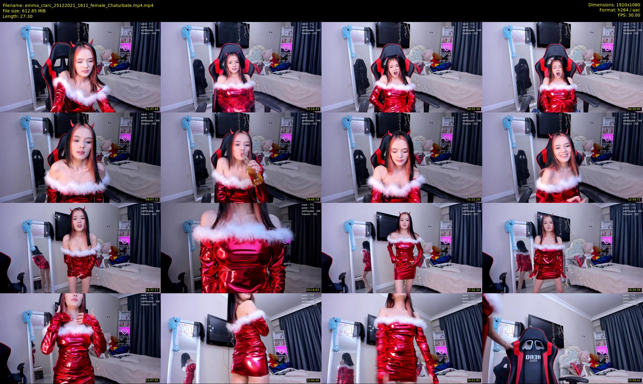emma_clarc — 28 minute Chaturbate female cam show recording, 1080p, Dec 25, 2021