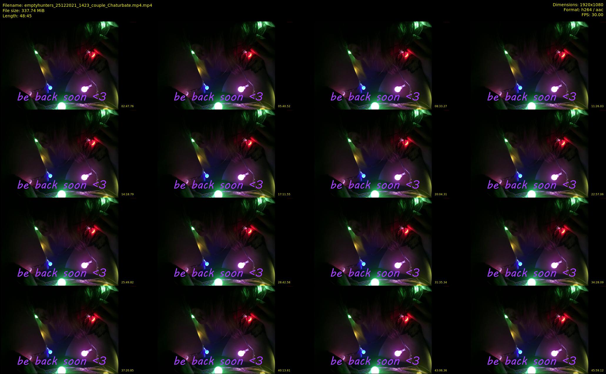 emptyhunters — 49 minute Chaturbate couple cam show recording, 1080p, Dec 25, 2021