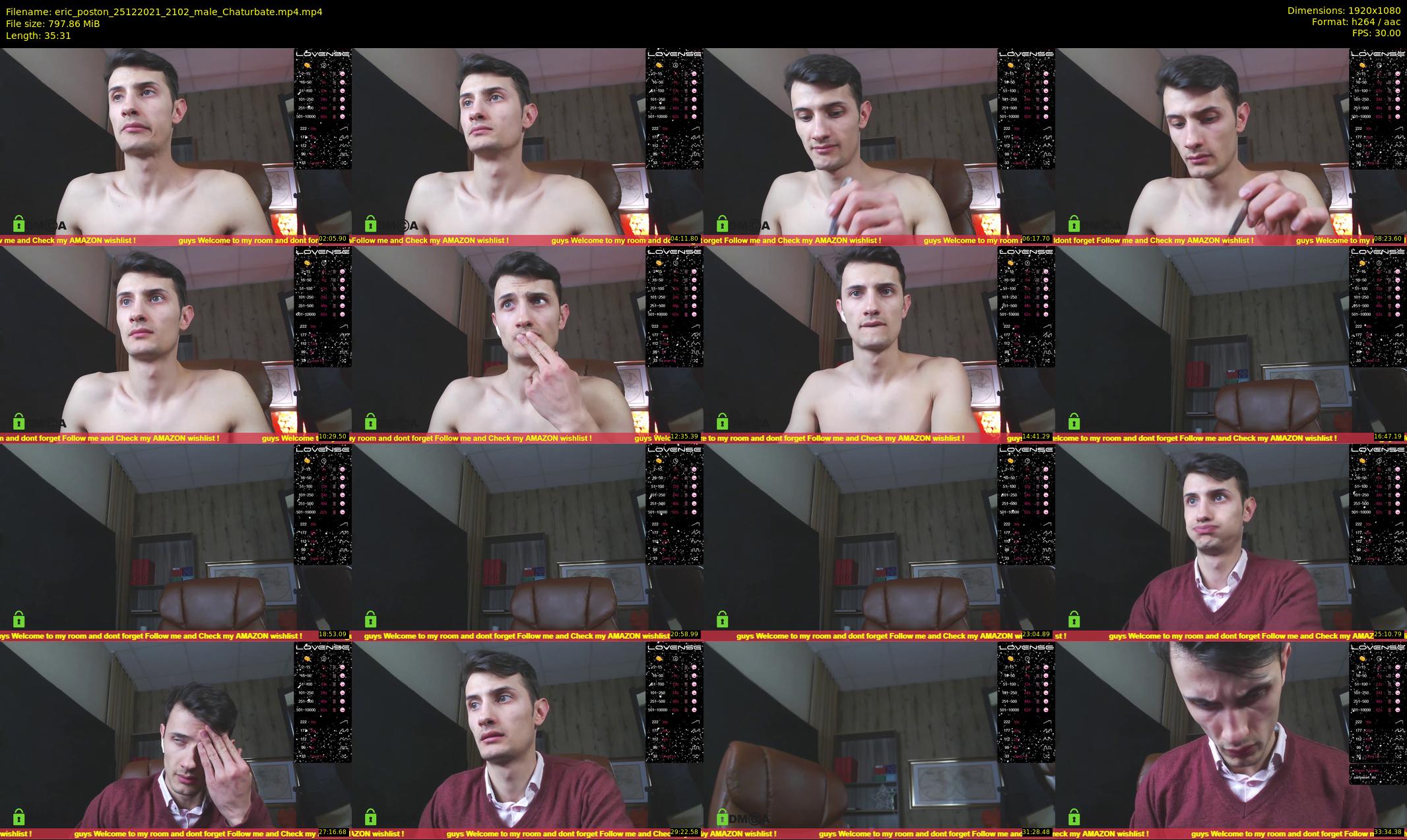 eric_poston — 36 minute Chaturbate male cam show recording, 1080p, Dec 25, 2021