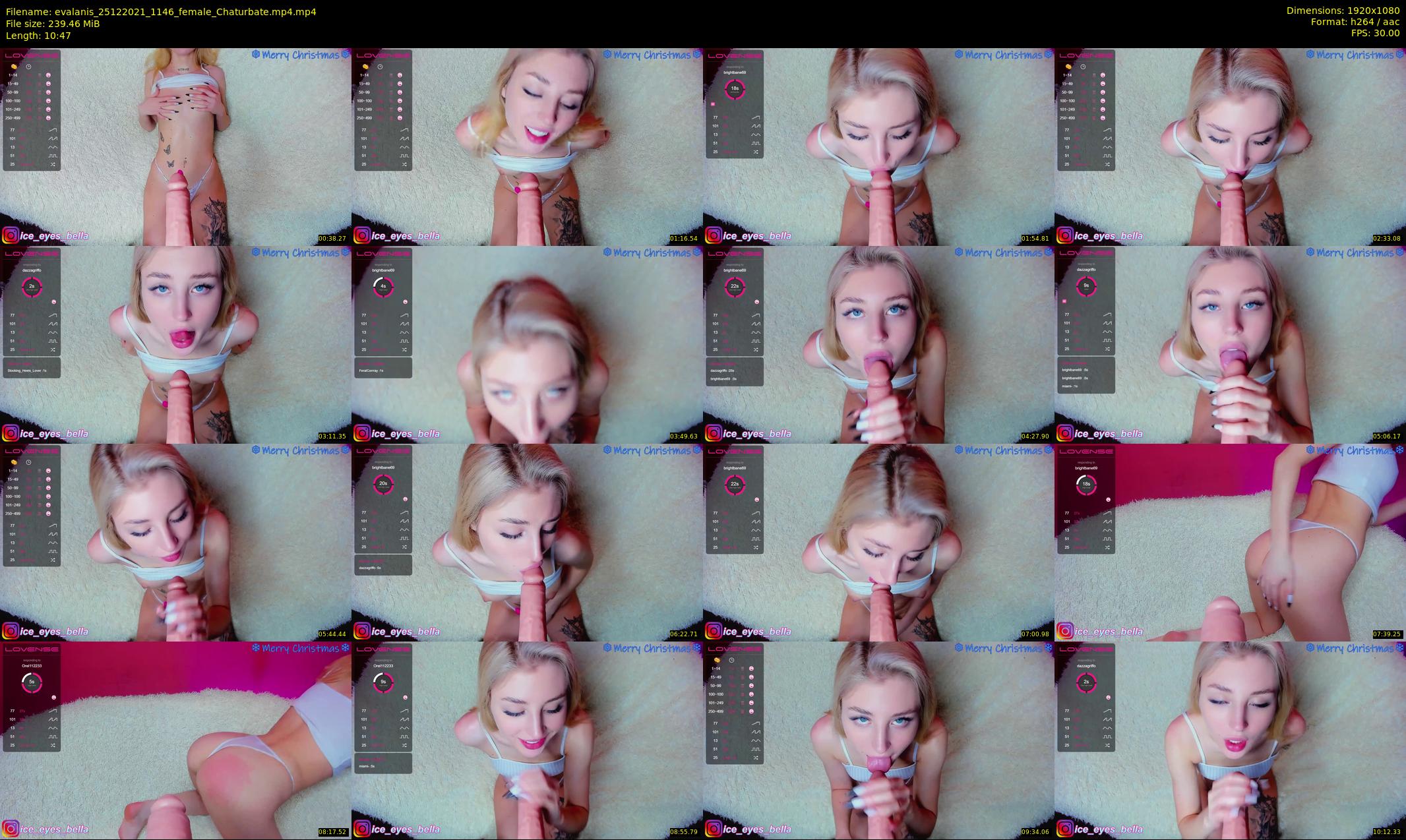 evalanis — 11 minute Chaturbate couple cam show recording, 1080p, Dec 25, 2021