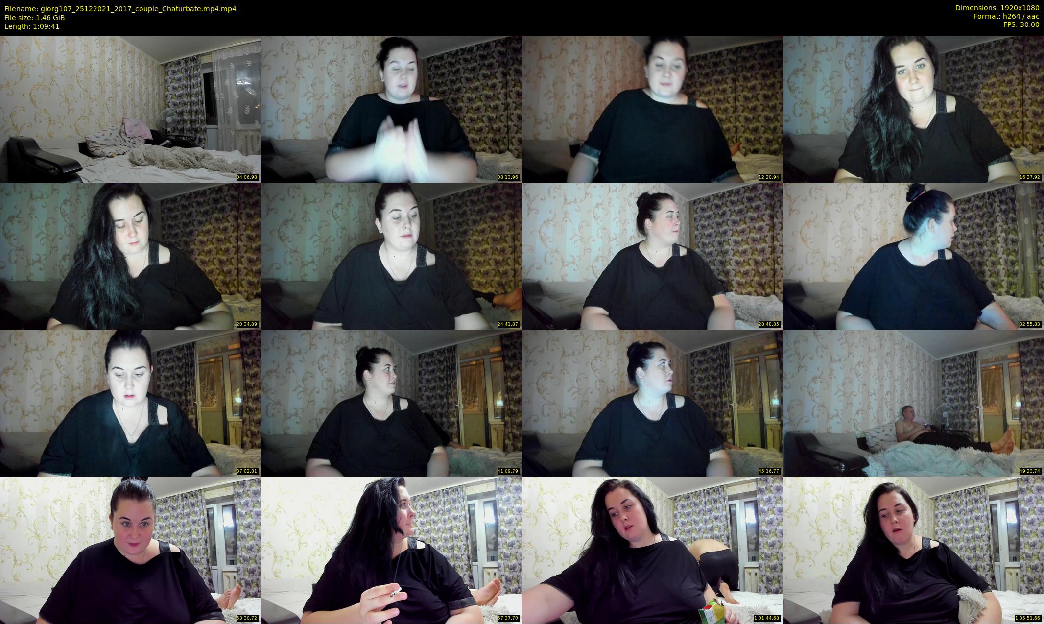 giorg107 — 70 minute Chaturbate couple cam show recording, 1080p, Dec 25, 2021
