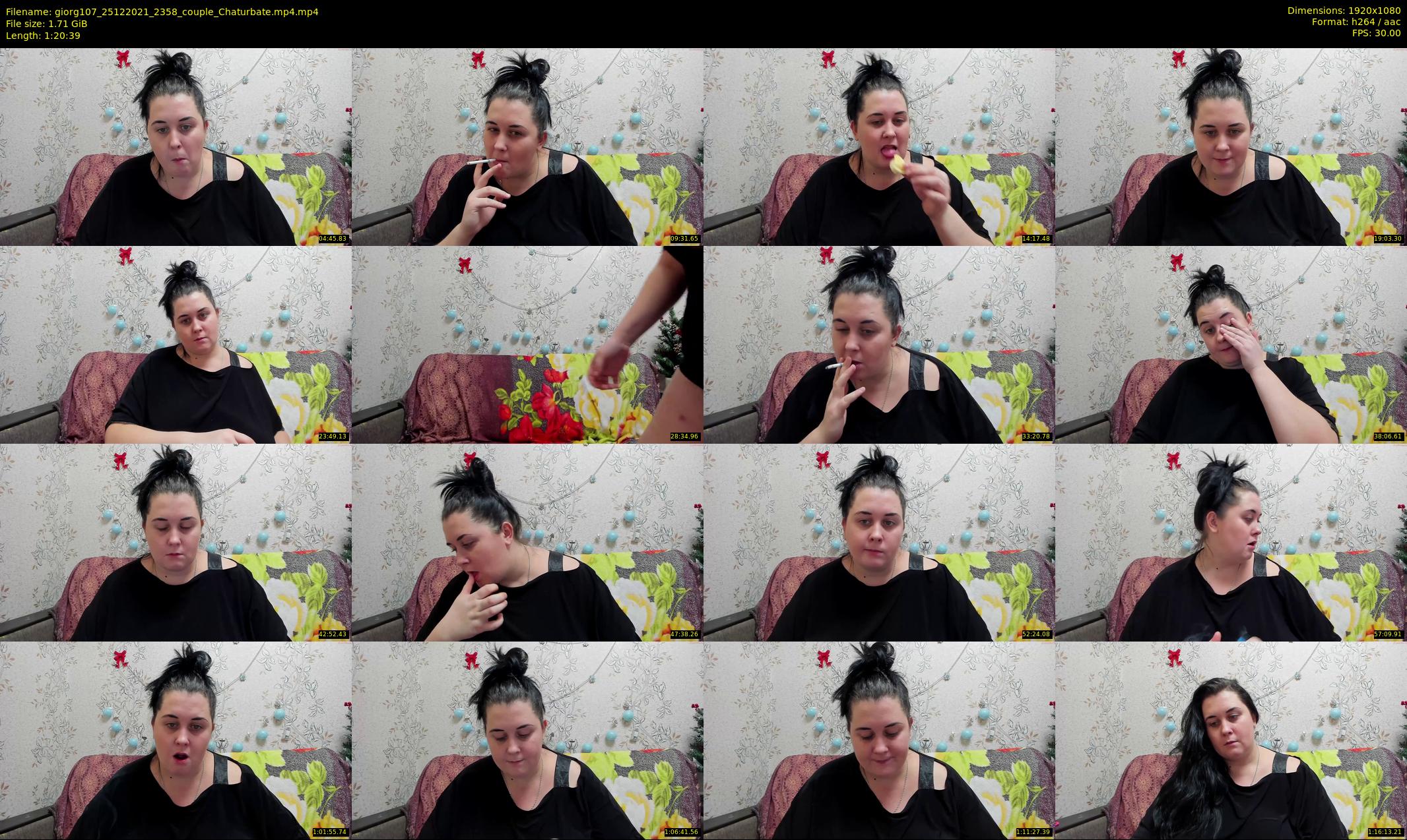 giorg107 — 81 minute Chaturbate couple cam show recording, 1080p, Dec 25, 2021