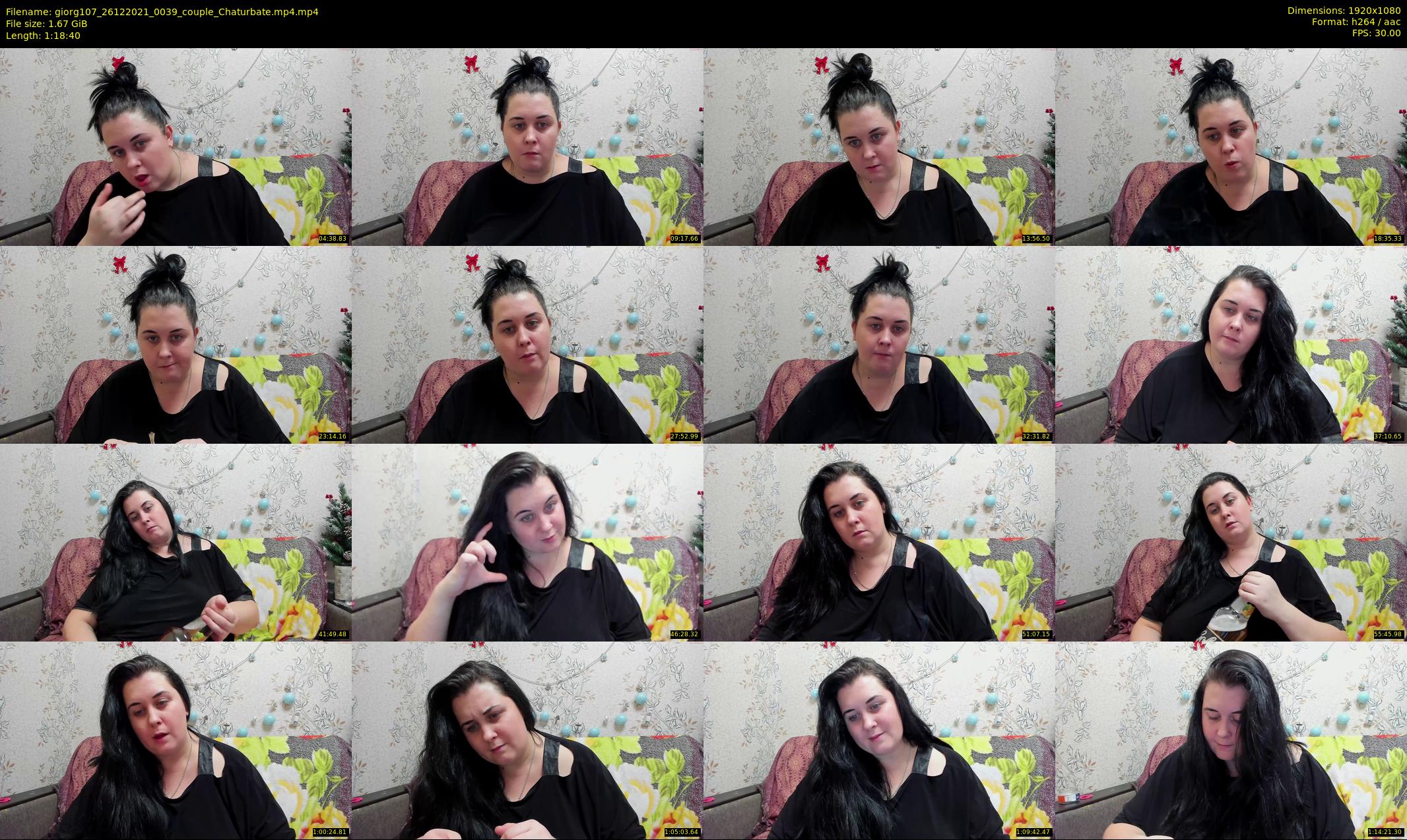 giorg107 — 79 minute Chaturbate couple cam show recording, 1080p, Dec 26, 2021