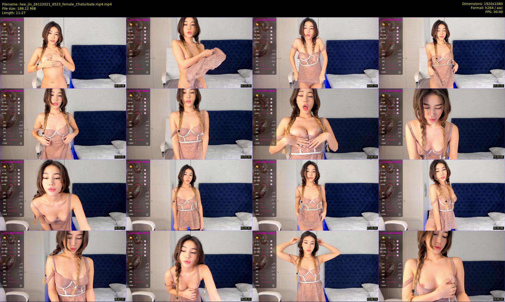 hee_jin — 12 minute Chaturbate female cam show recording, 1080p, Dec 26, 2021