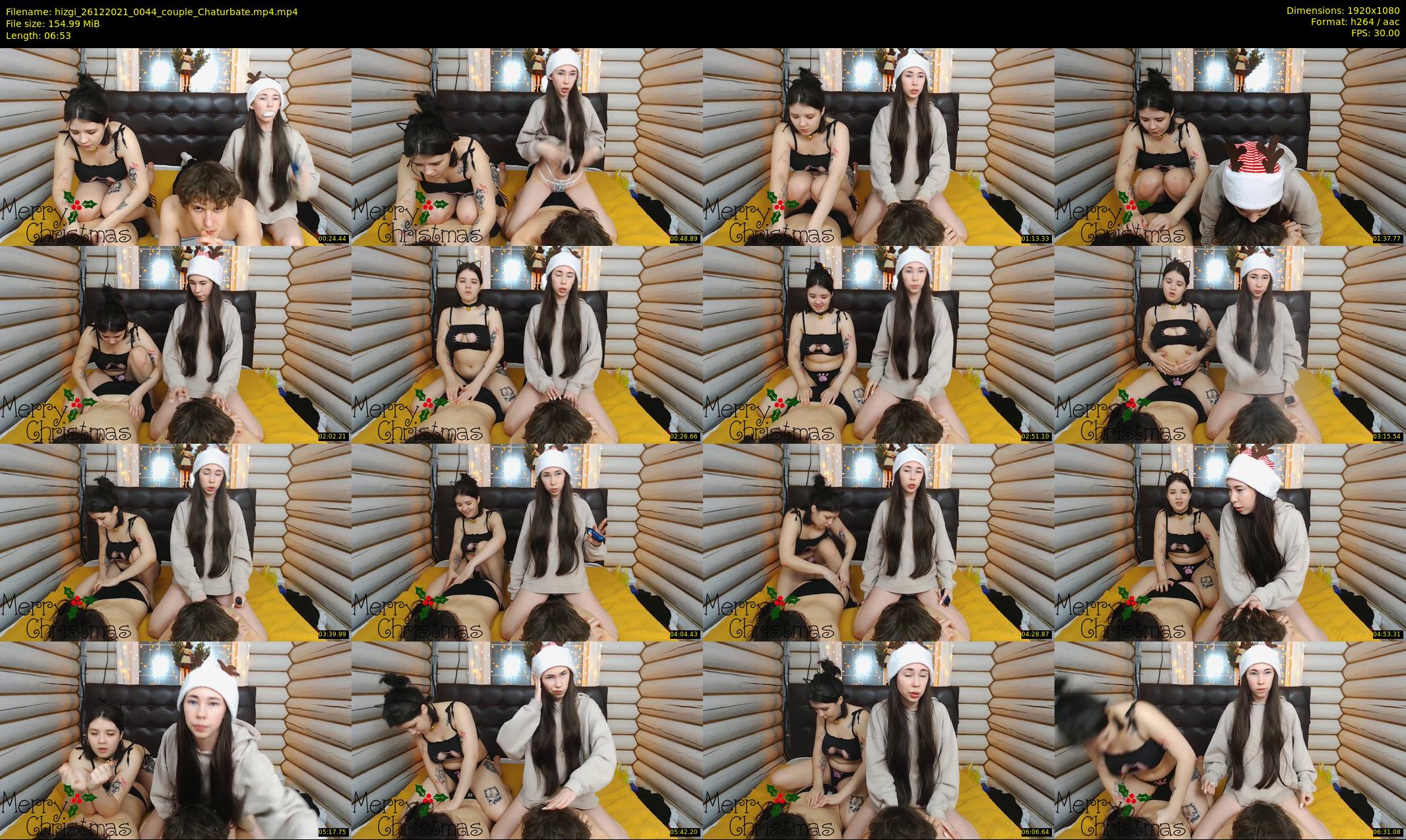 hizgi — 7 minute Chaturbate couple cam show recording, 1080p, Dec 26, 2021