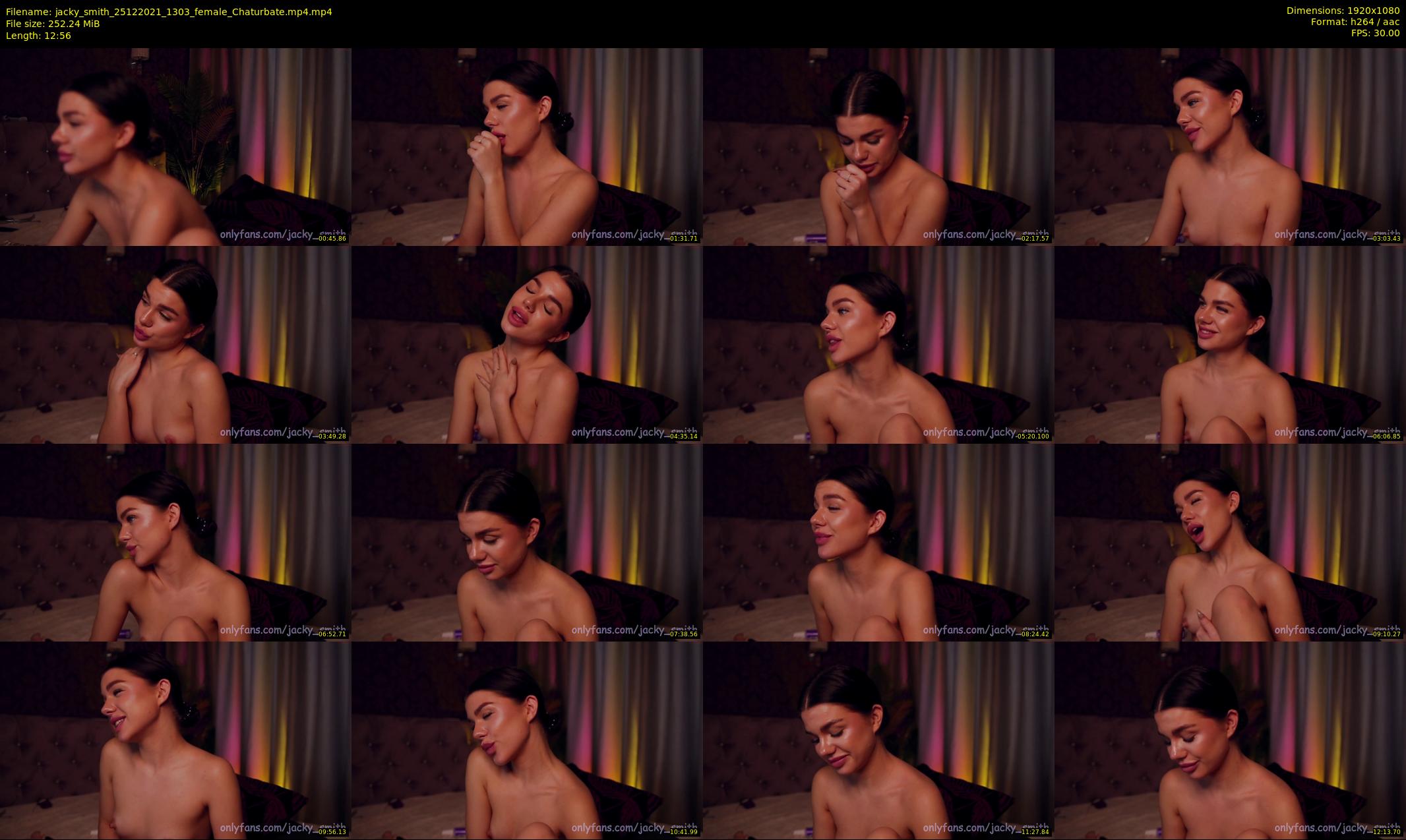 jacky_smith — 13 minute Chaturbate female cam show recording, 1080p, Dec 25, 2021