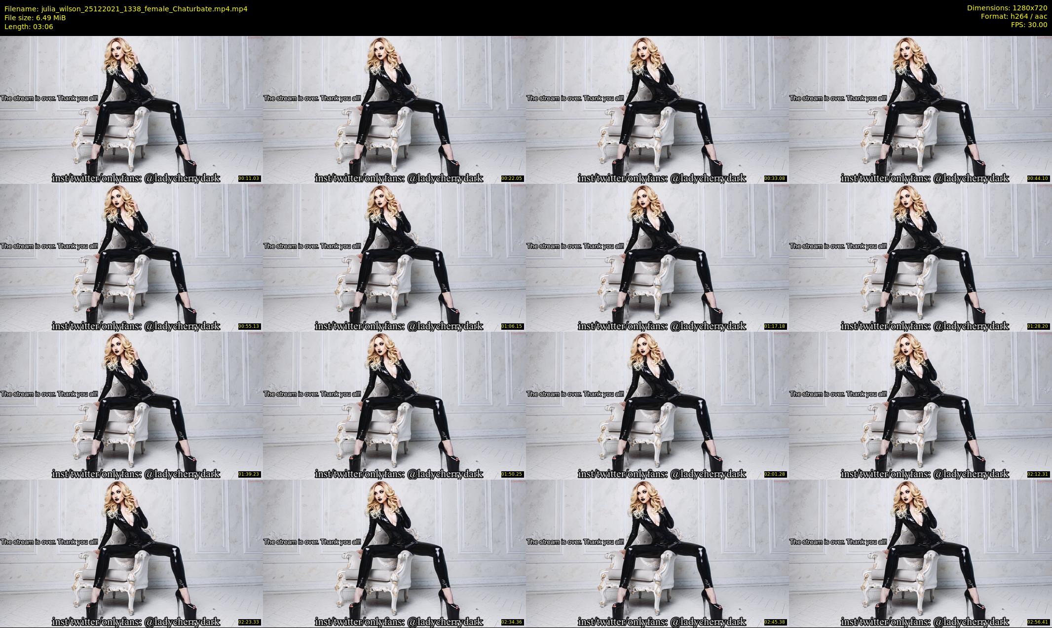 julia_wilson — 4 minute Chaturbate female cam show recording, 720p, Dec 25, 2021
