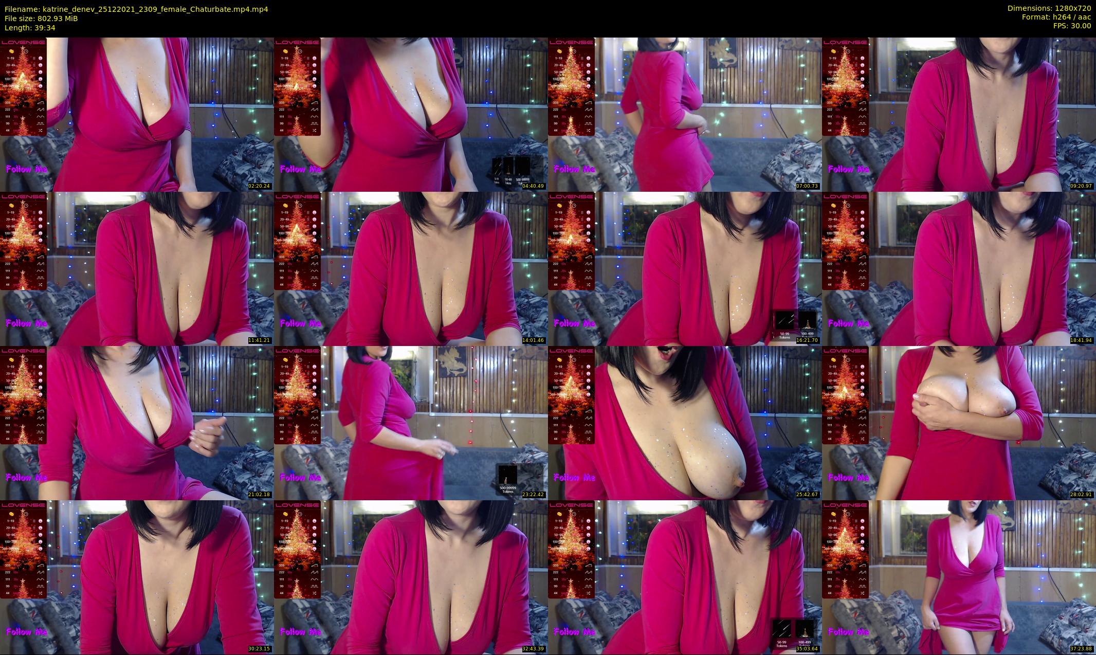 katrine_denev — 40 minute Chaturbate female cam show recording, 720p, Dec 25, 2021