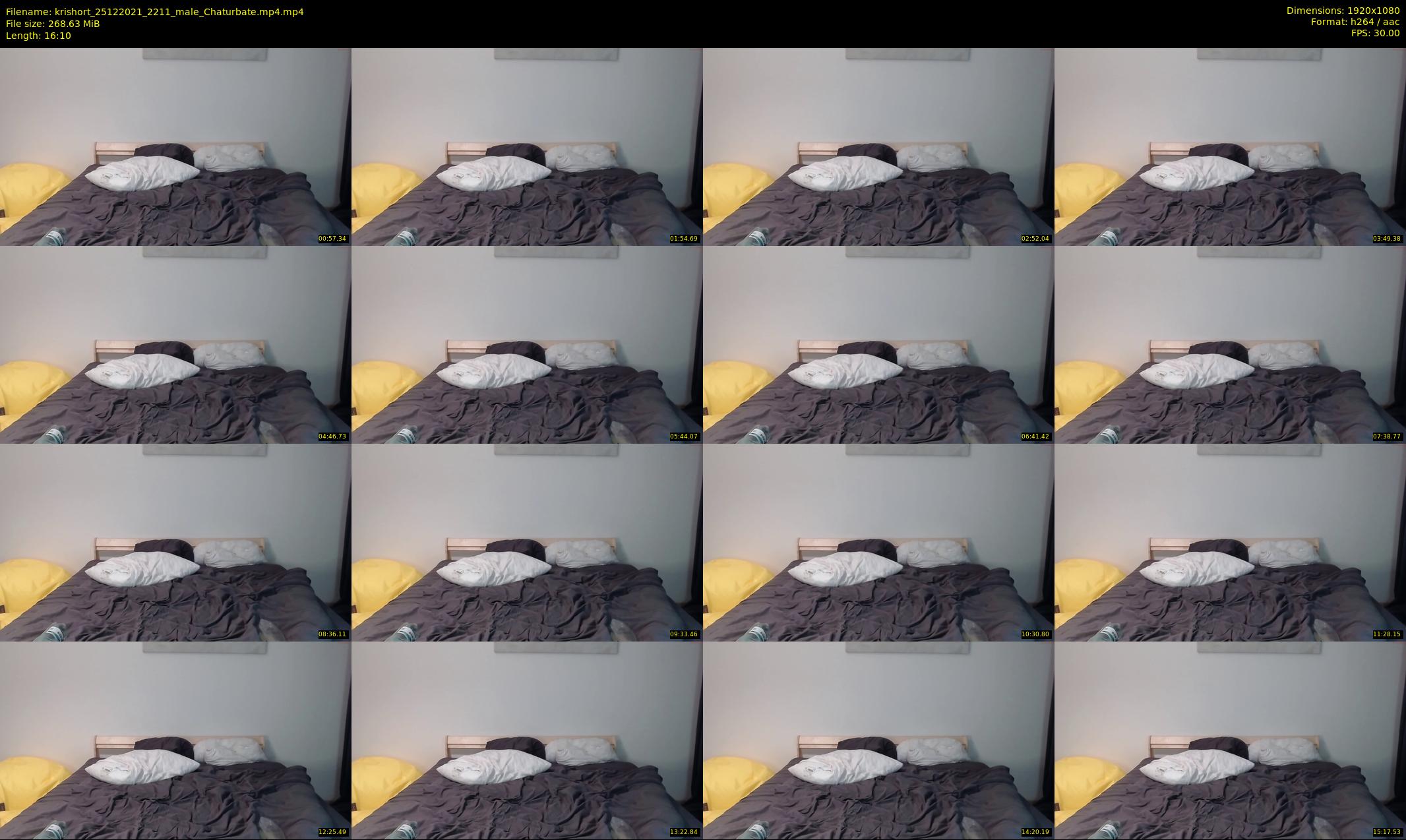krishort — 17 minute Chaturbate male cam show recording, 1080p, Dec 25, 2021