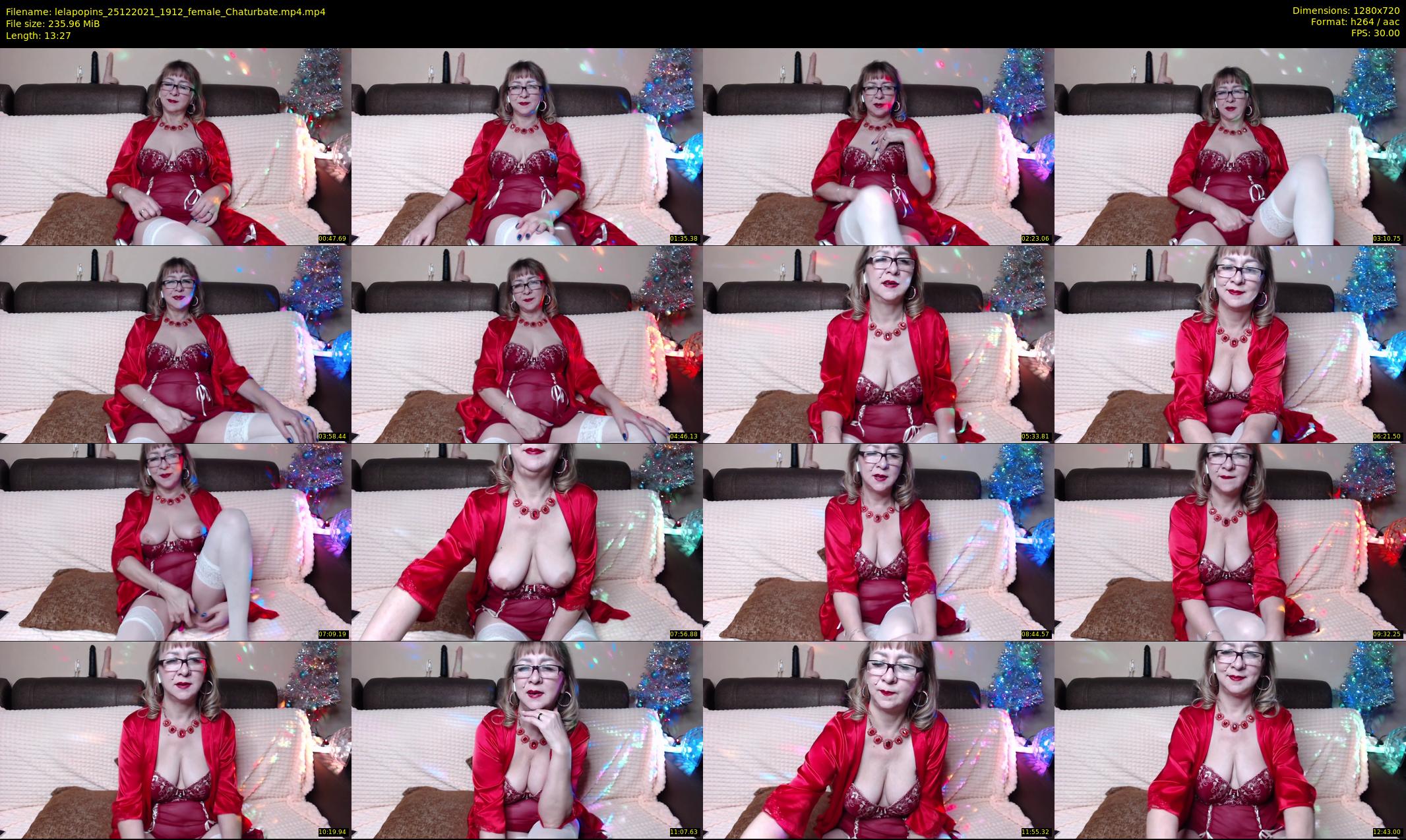 lelapopins — 14 minute Chaturbate female cam show recording, 720p, Dec 25, 2021