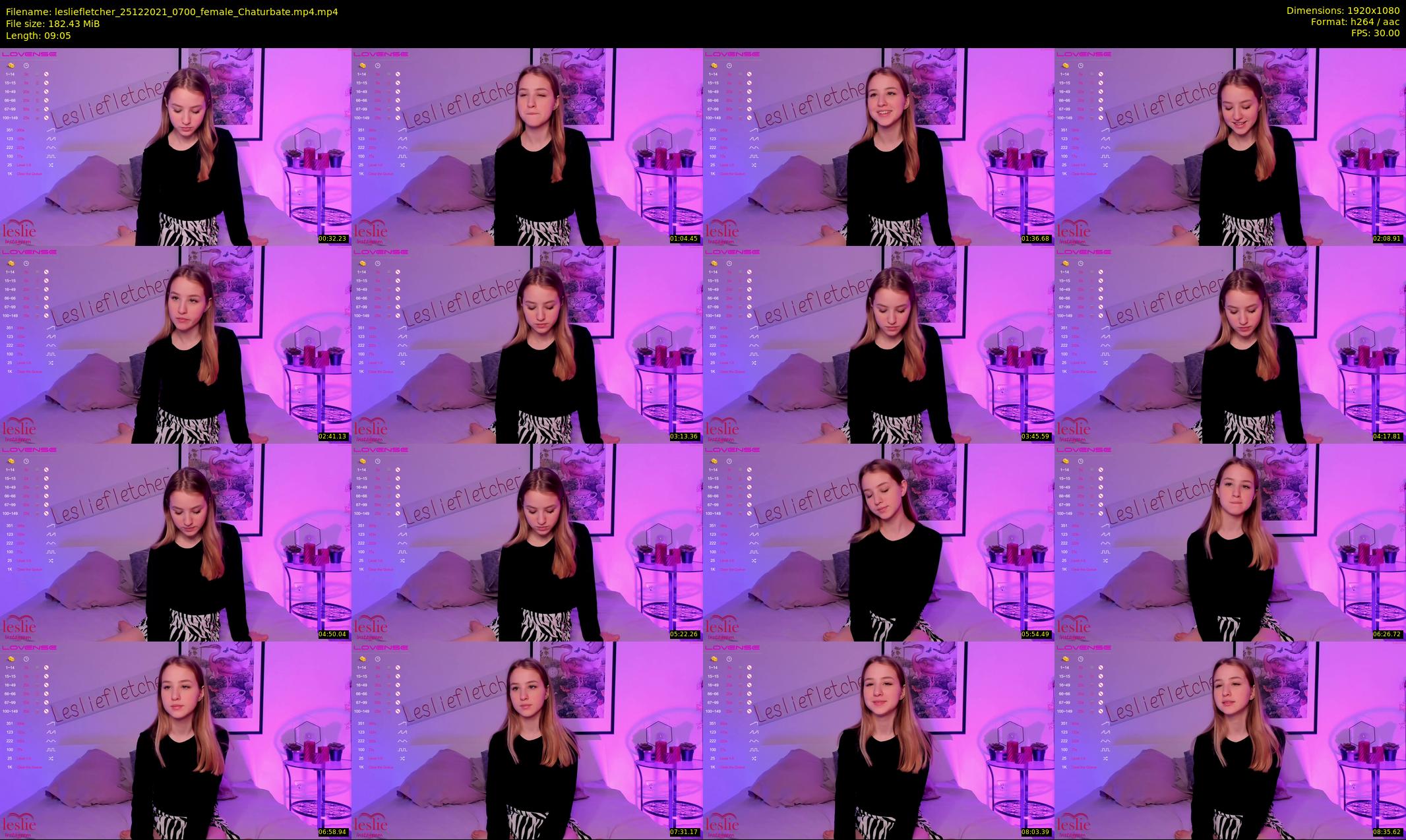 lesliefletcher — 10 minute Chaturbate couple cam show recording, 1080p, Dec 25, 2021