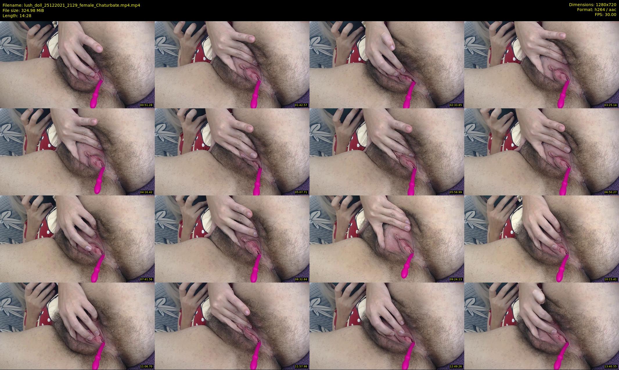 lush_doll — 15 minute Chaturbate female cam show recording, 720p, Dec 25, 2021
