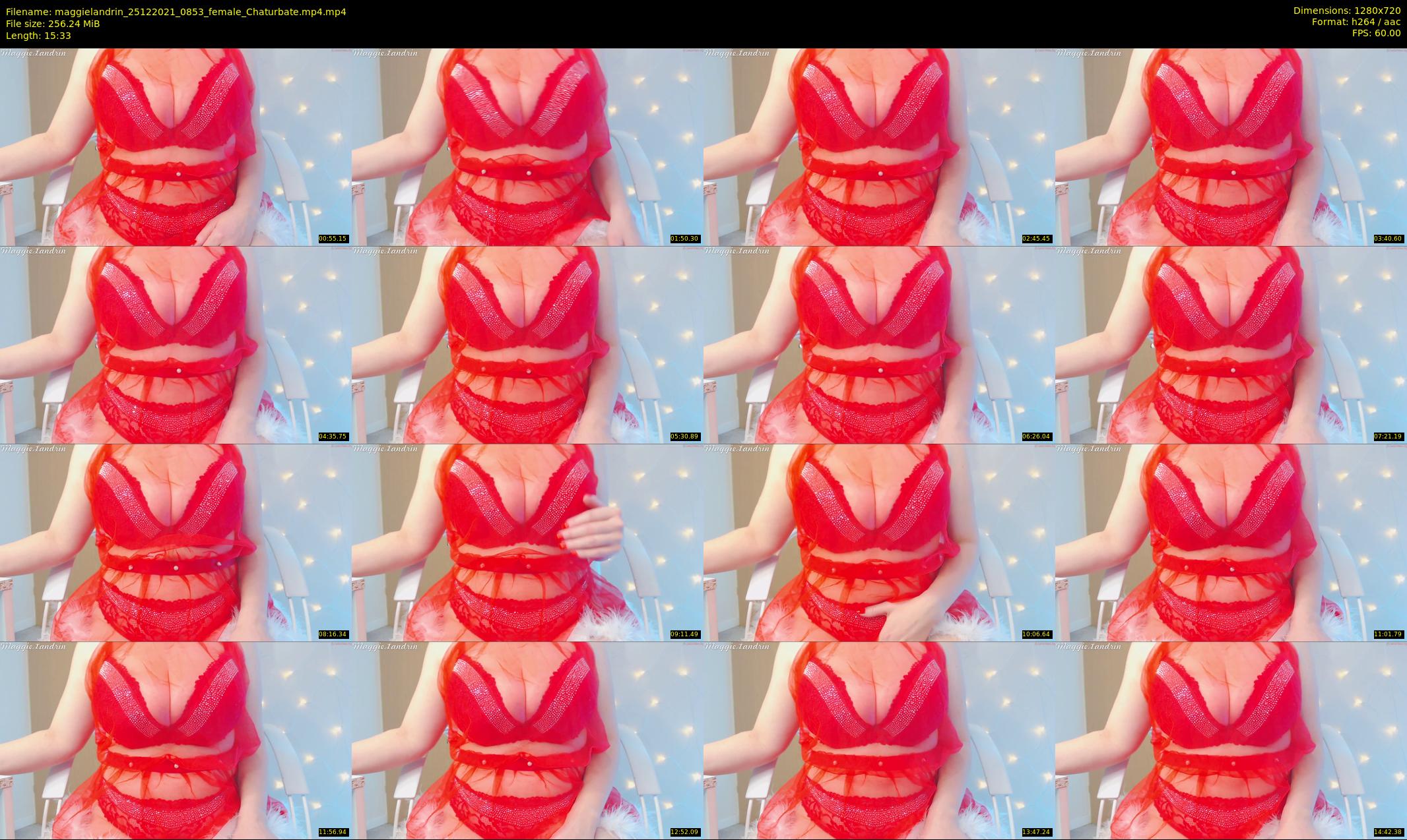 maggielandrin — 16 minute Chaturbate female cam show recording, 720p, Dec 25, 2021